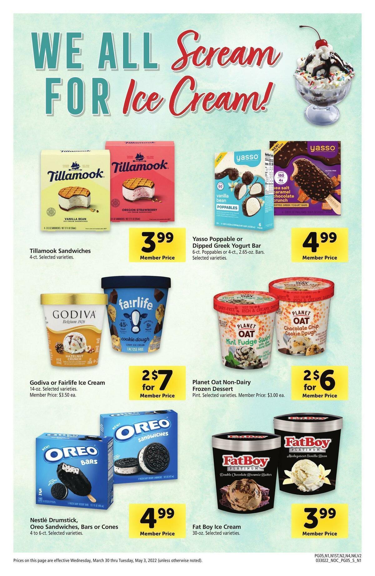 Safeway Big Book of Savings Weekly Ad from March 30