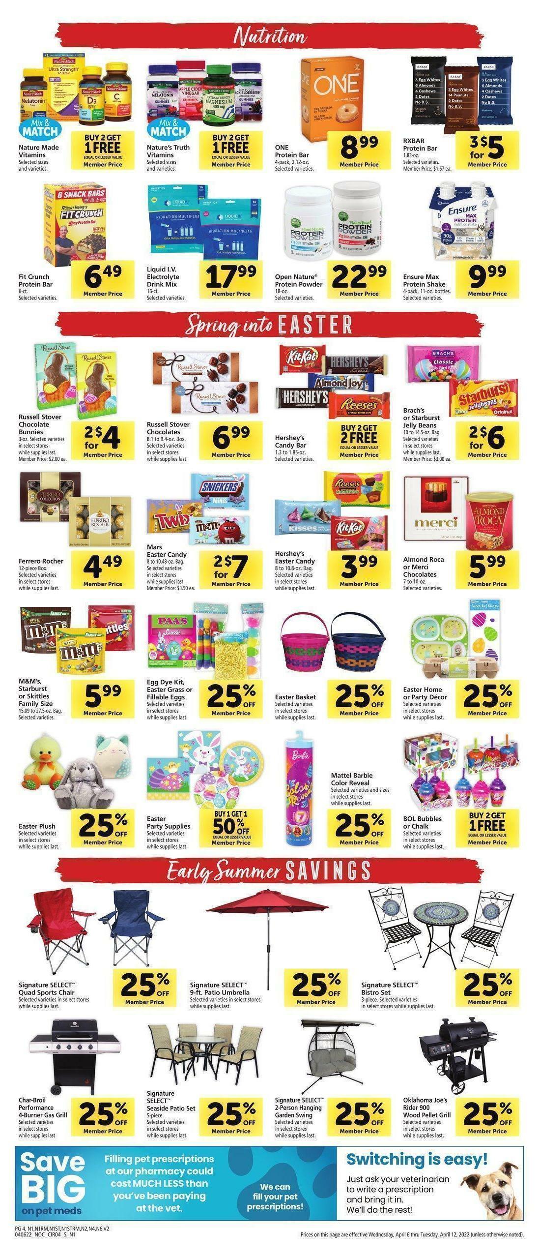 Safeway Weekly Ad from April 6