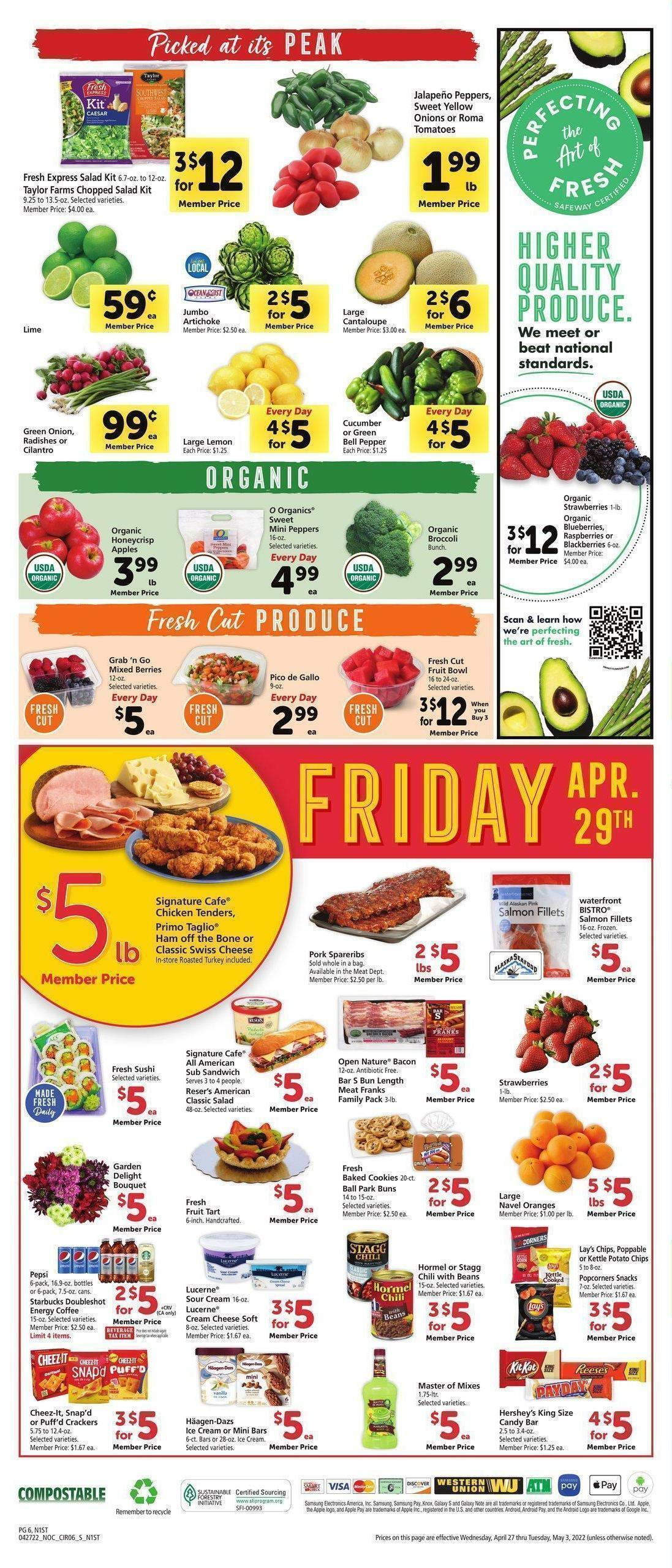 Safeway Weekly Ad from April 27