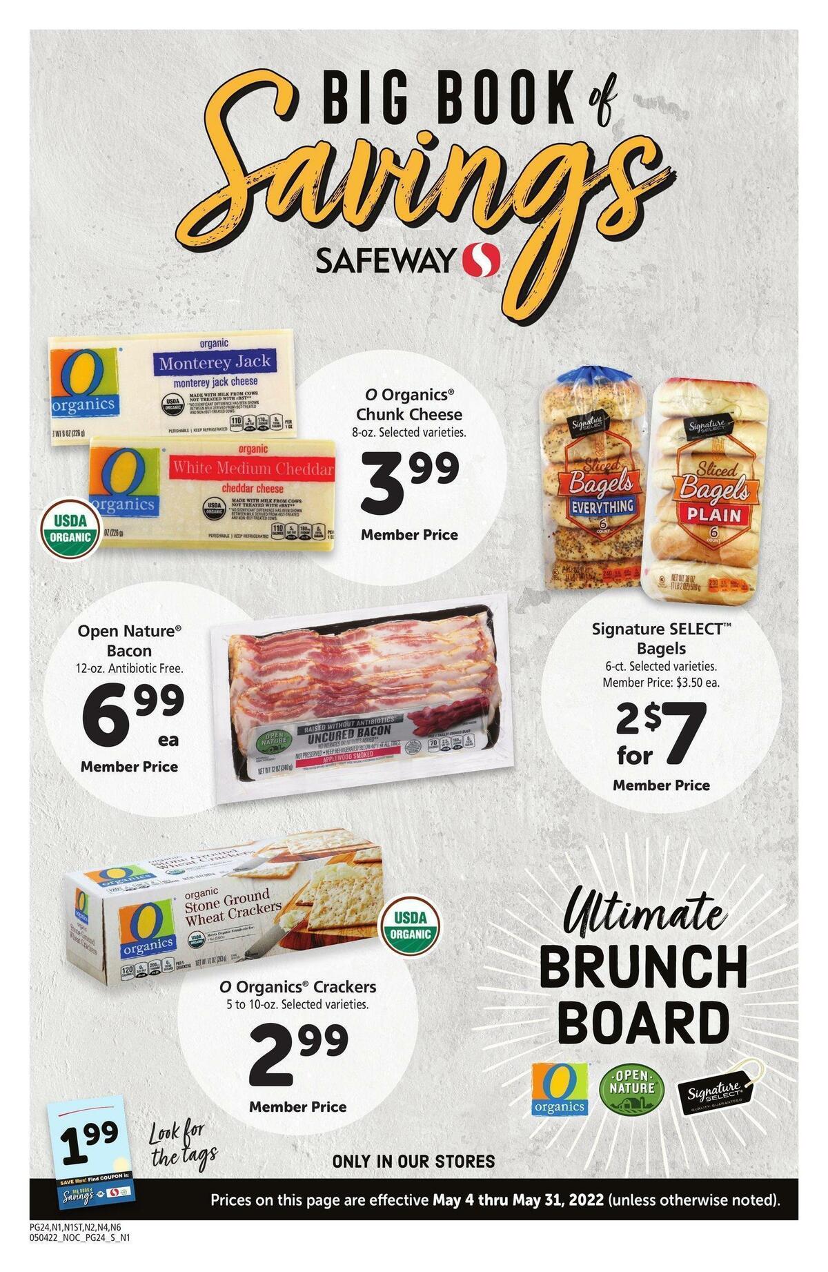Safeway Big Book of Savings Weekly Ad from May 4