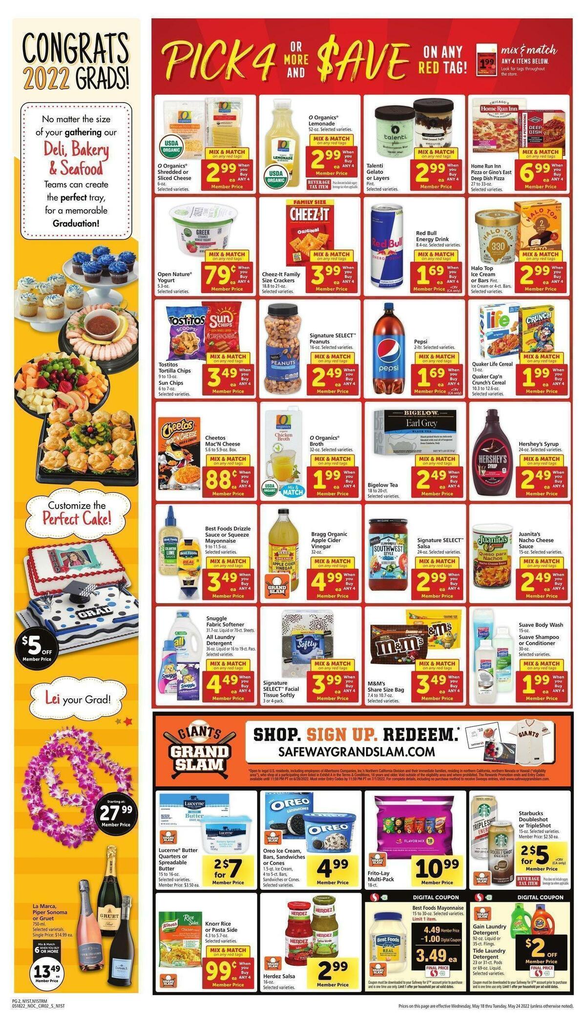 Safeway Weekly Ad from May 18