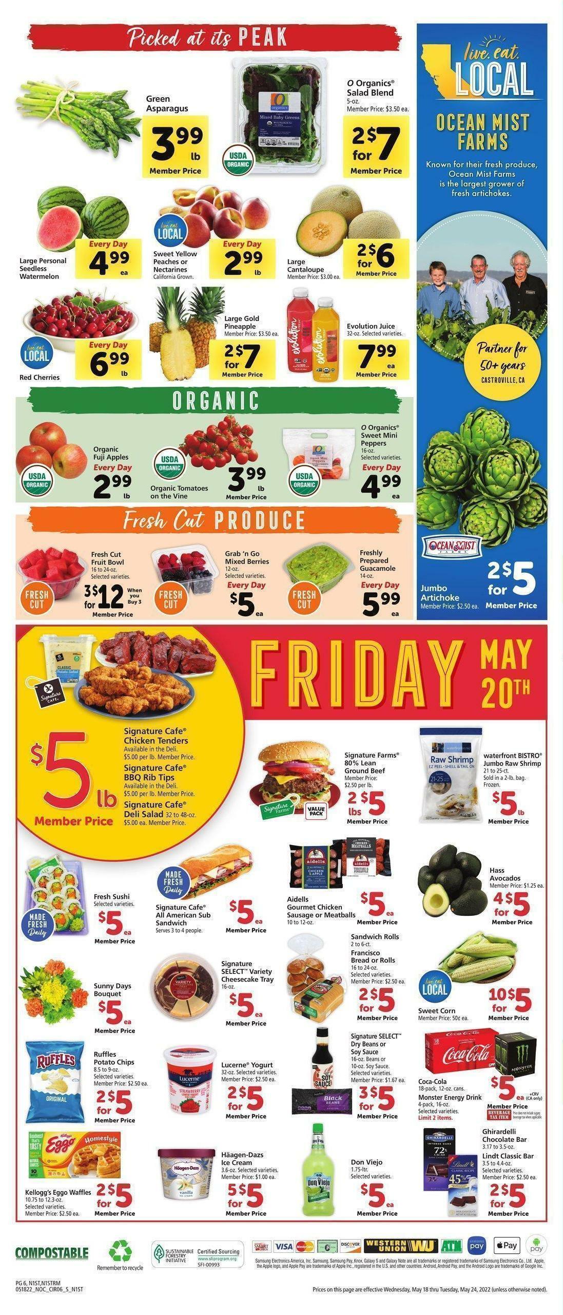 Safeway Weekly Ad from May 18