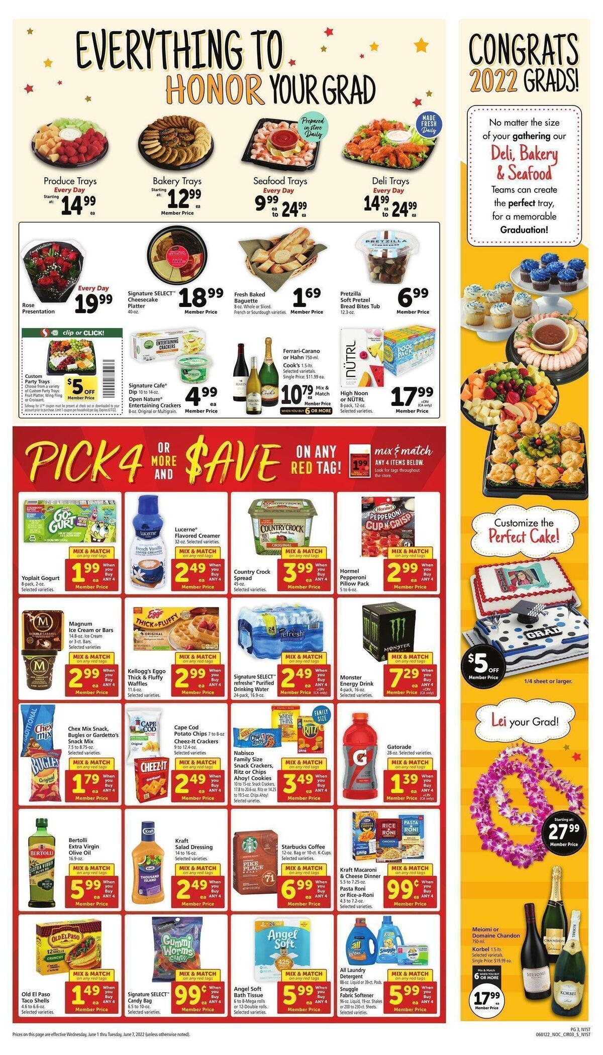 Safeway Weekly Ad from June 1
