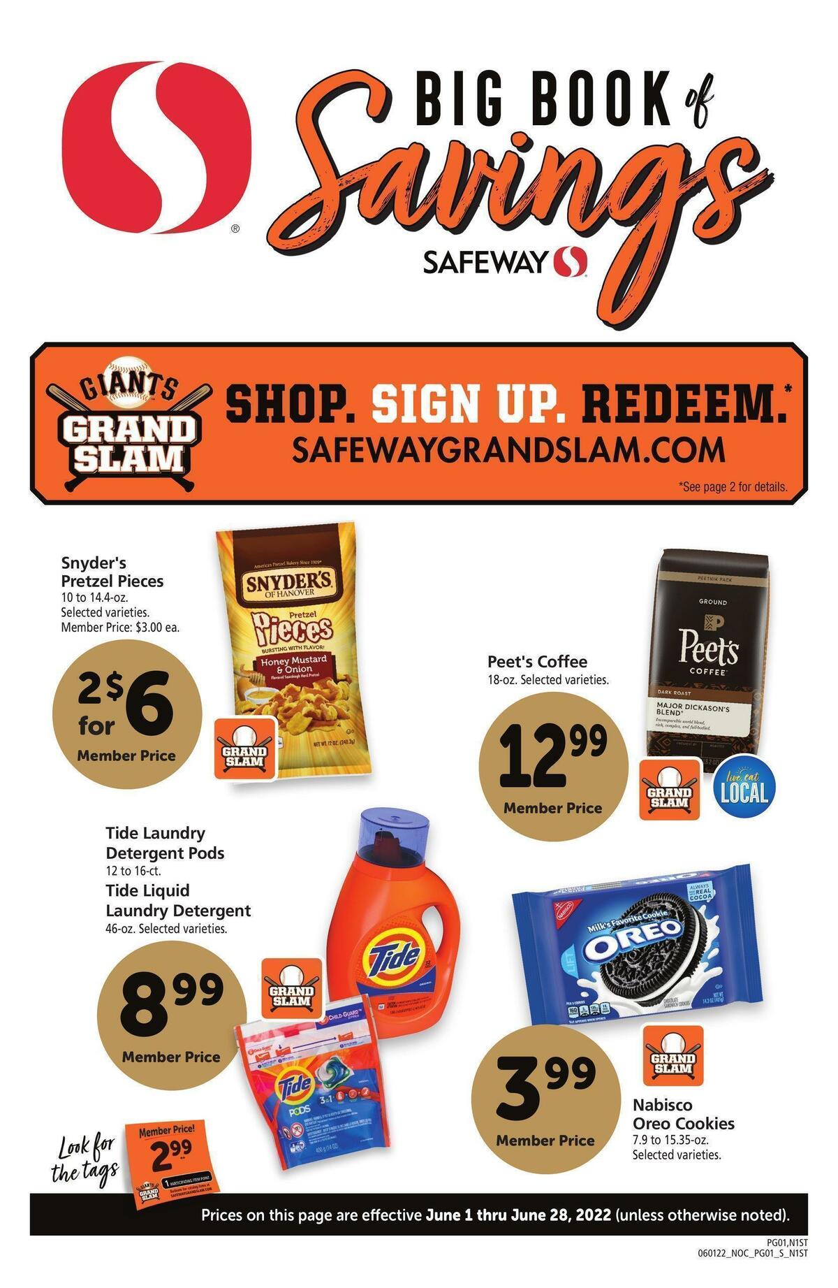 Safeway Big Book of Savings Weekly Ad from June 1