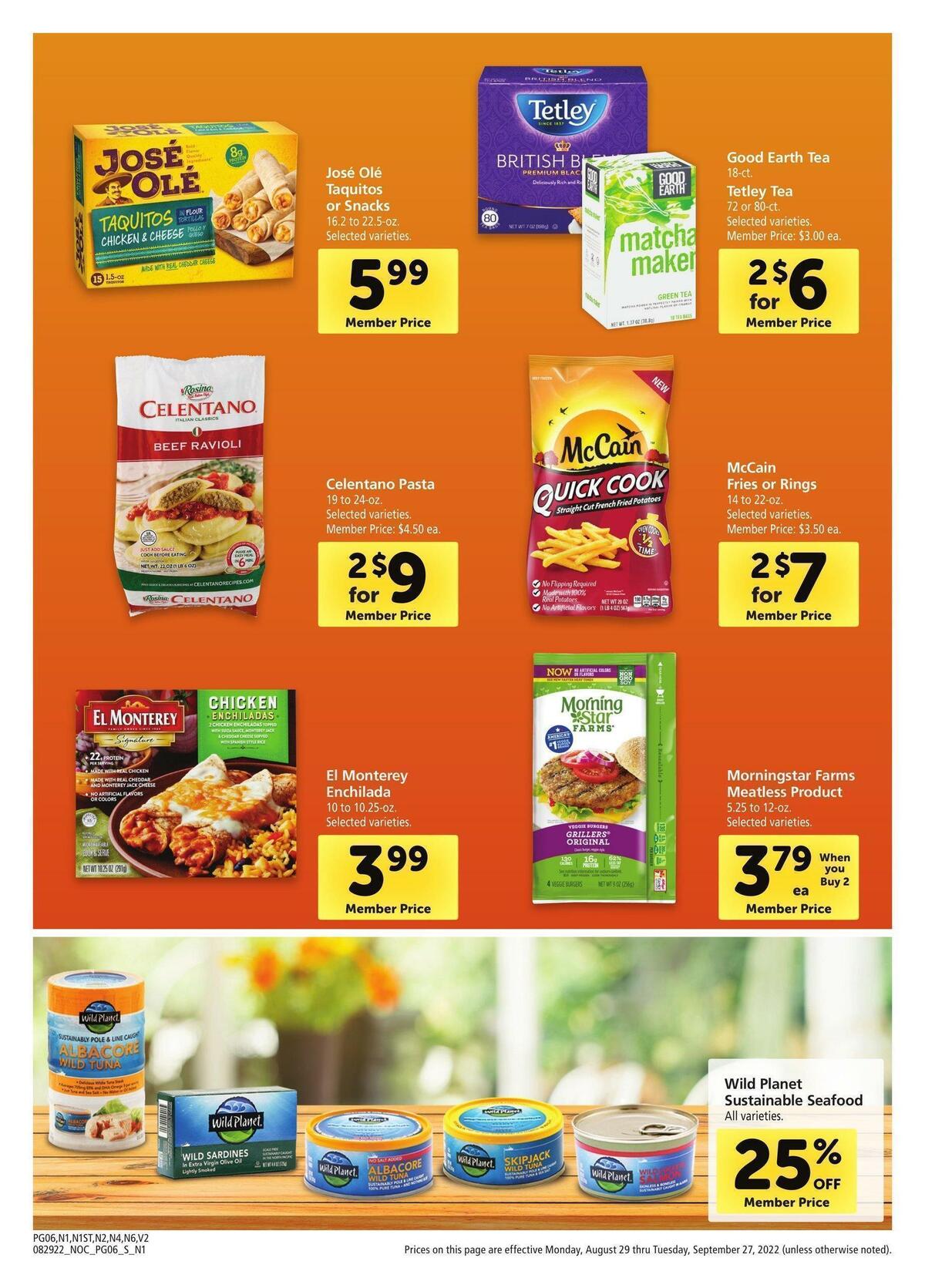Safeway Big Book of Savings Weekly Ad from August 29