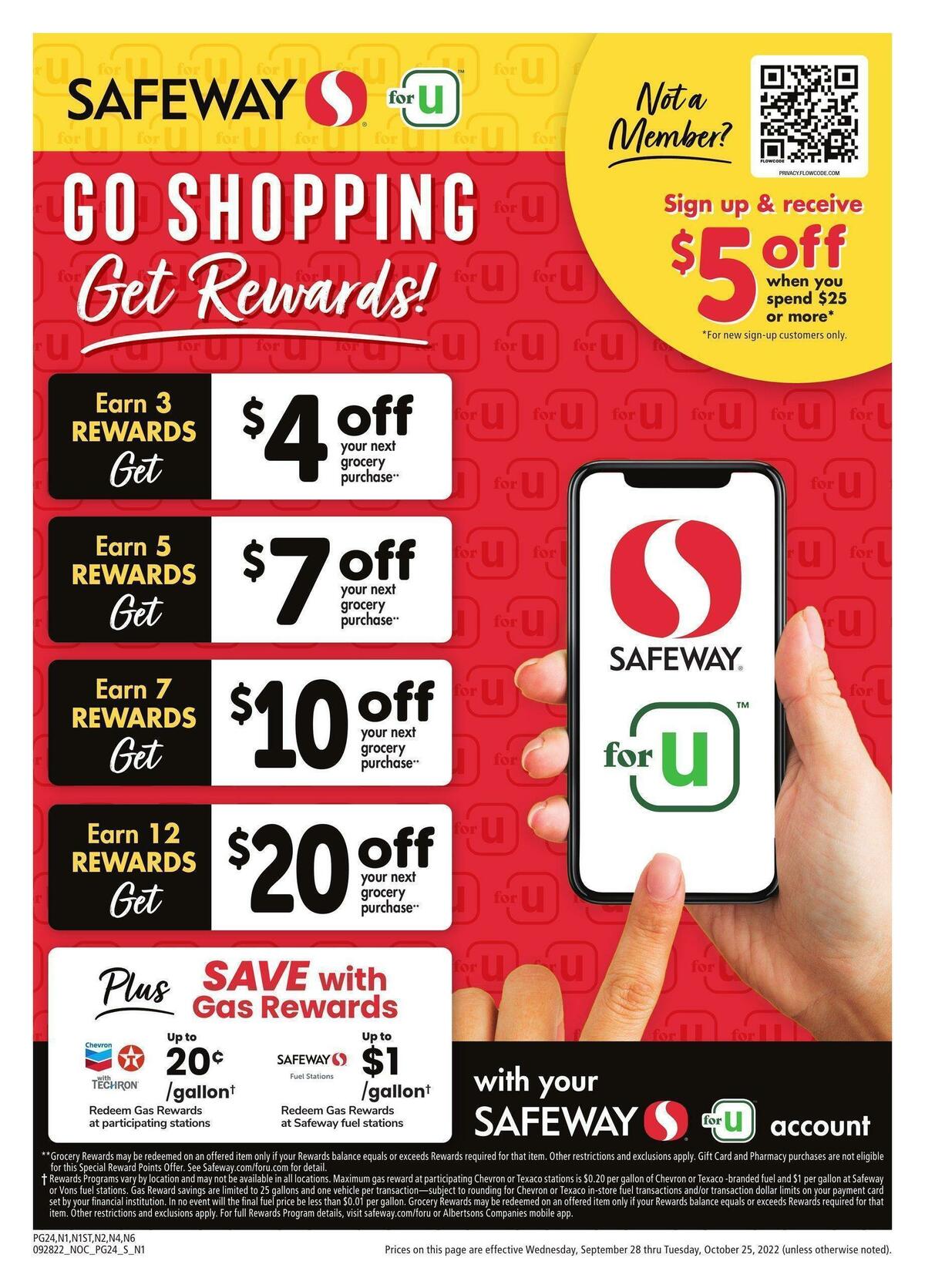 Safeway Big Book of Savings Weekly Ad from September 28