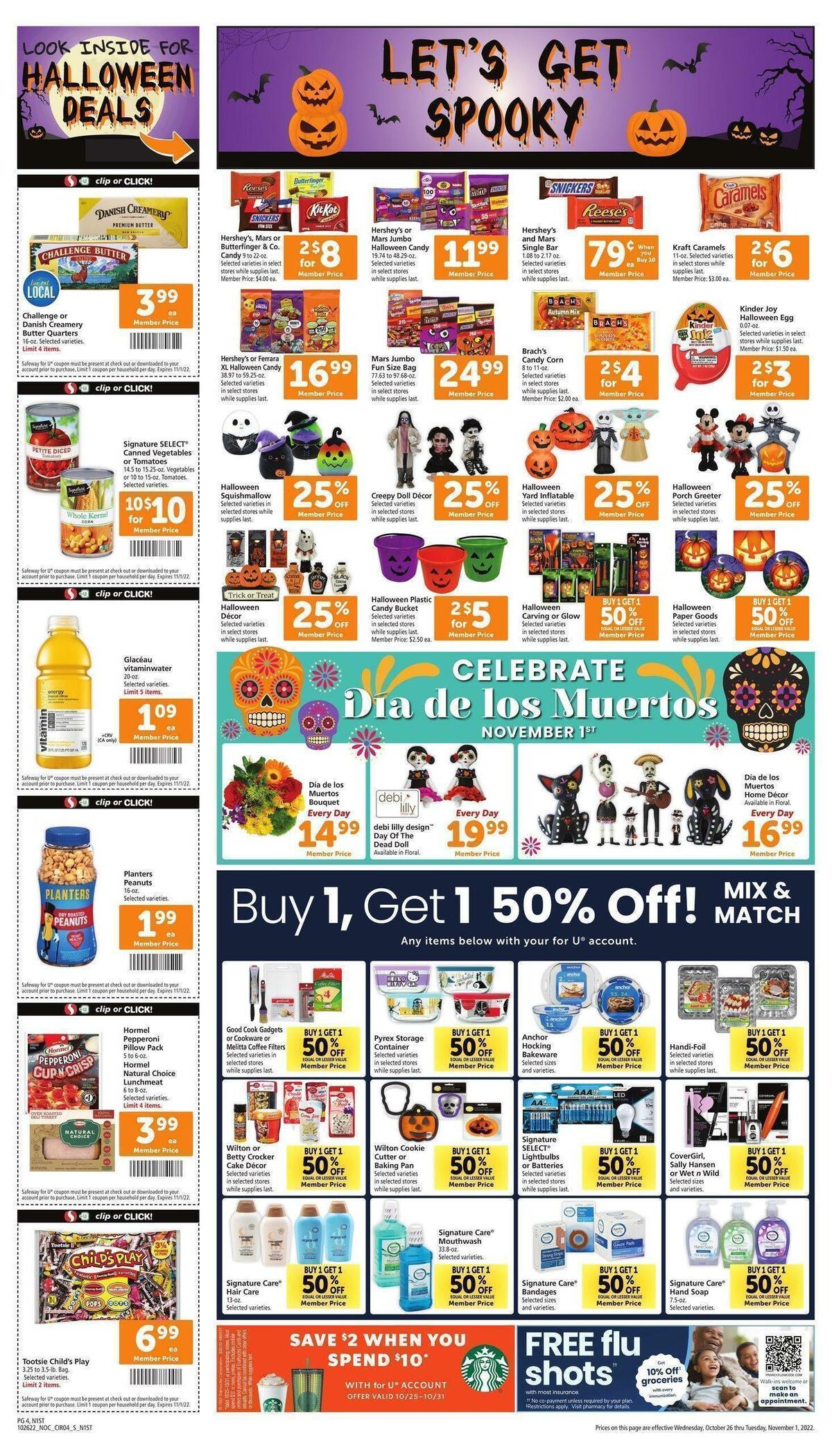 Safeway Weekly Ad from October 26