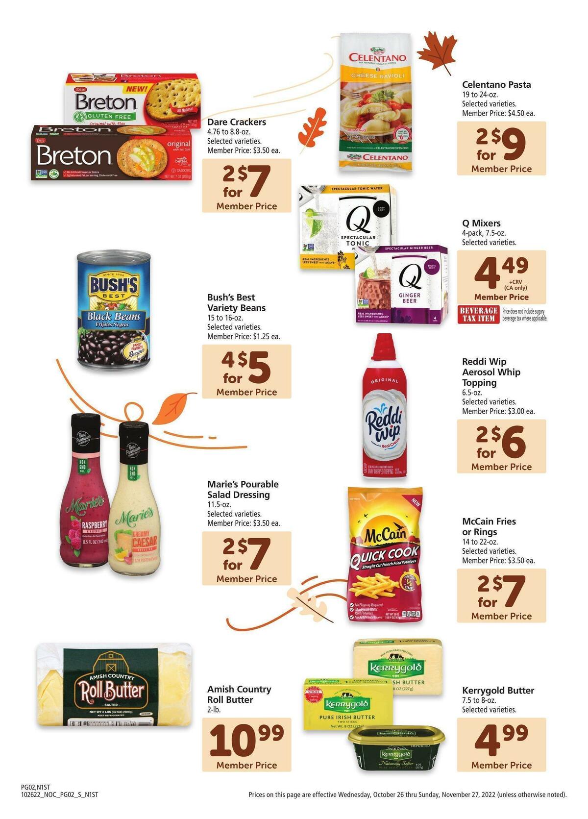 Safeway Big Book of Savings Weekly Ad from October 26