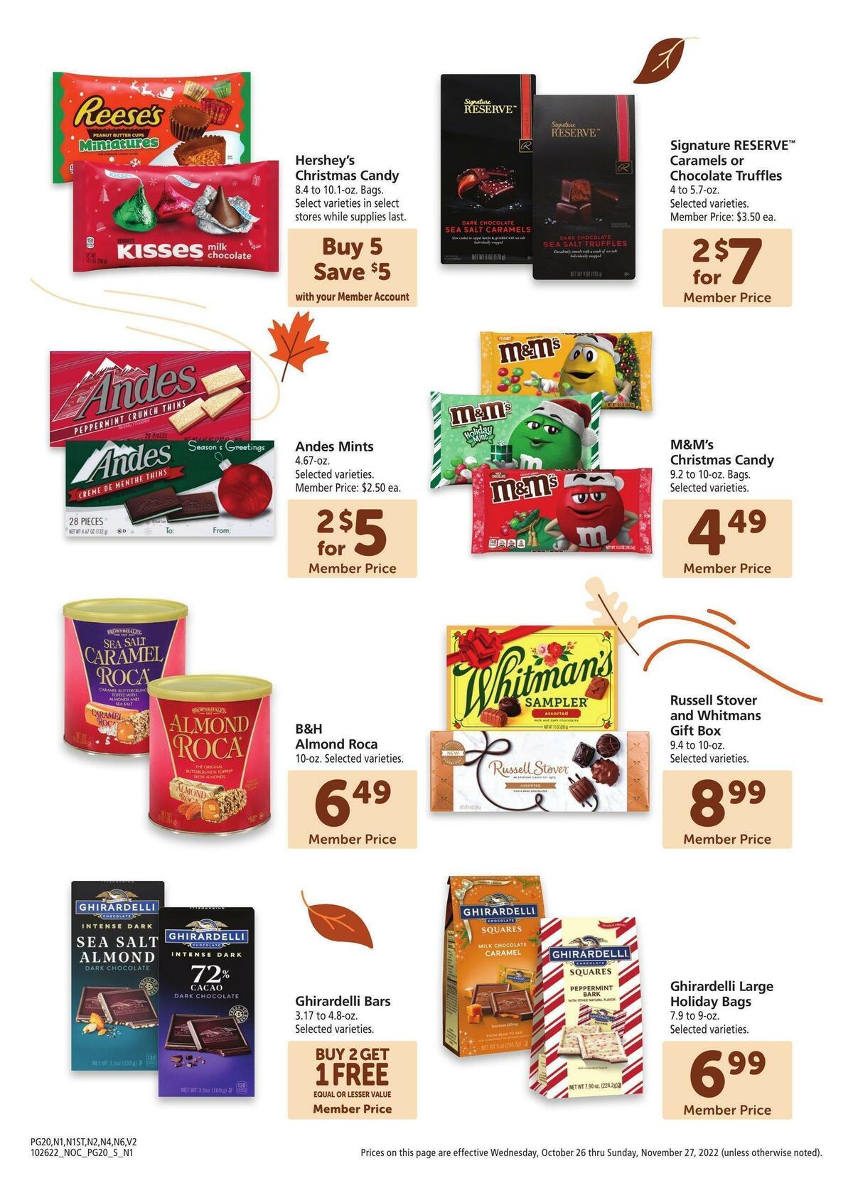 Safeway Big Book of Savings Weekly Ad from October 26