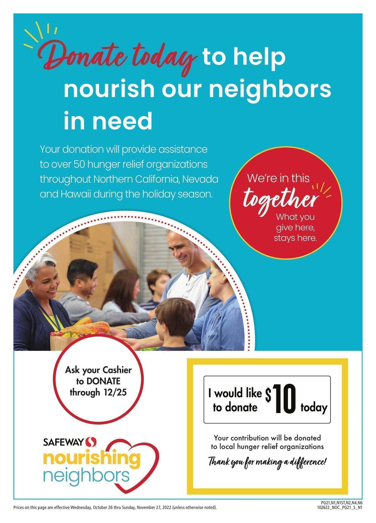 Safeway Big Book of Savings Weekly Ad from October 26