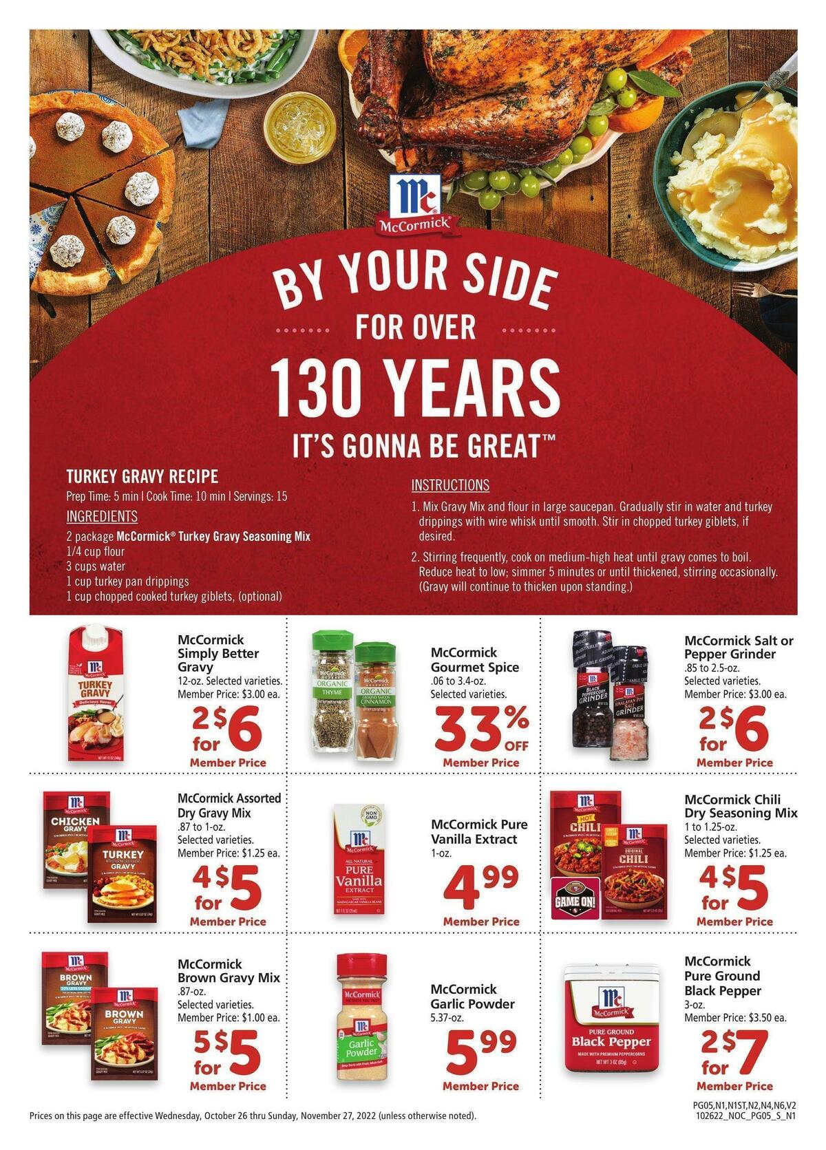 Safeway Big Book of Savings Weekly Ad from October 26