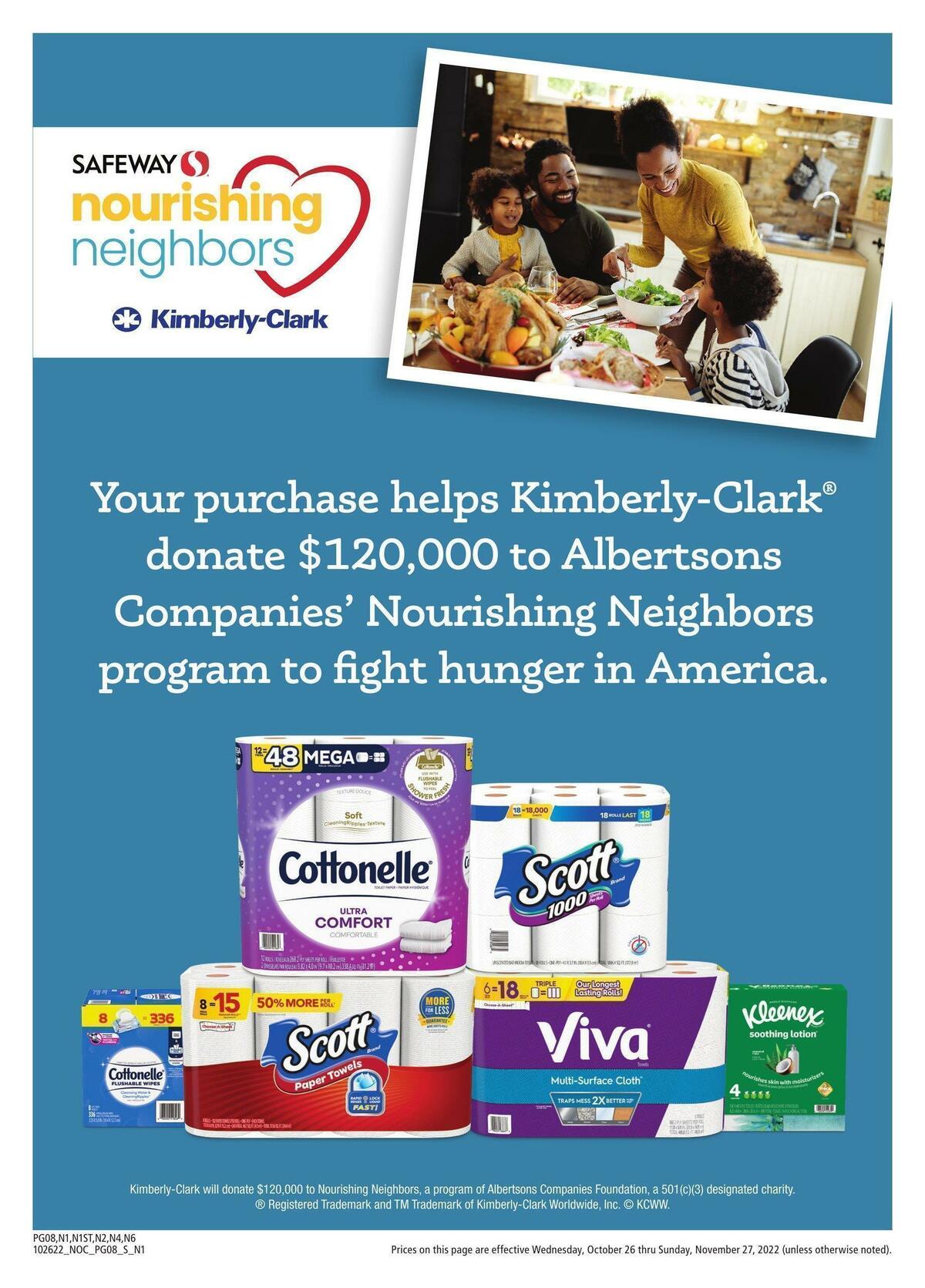 Safeway Big Book of Savings Weekly Ad from October 26