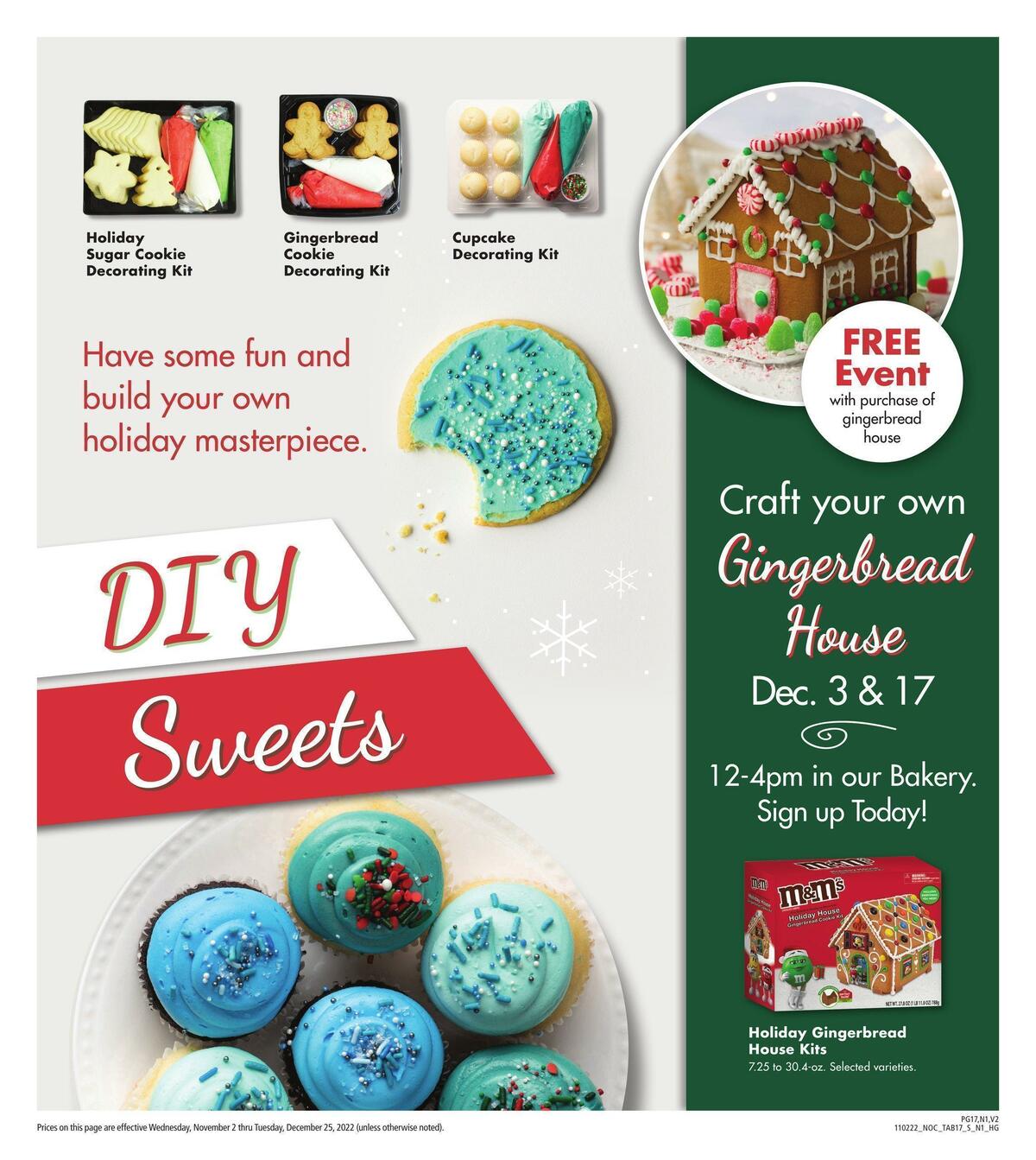 Safeway Holiday Guide Weekly Ad from November 2