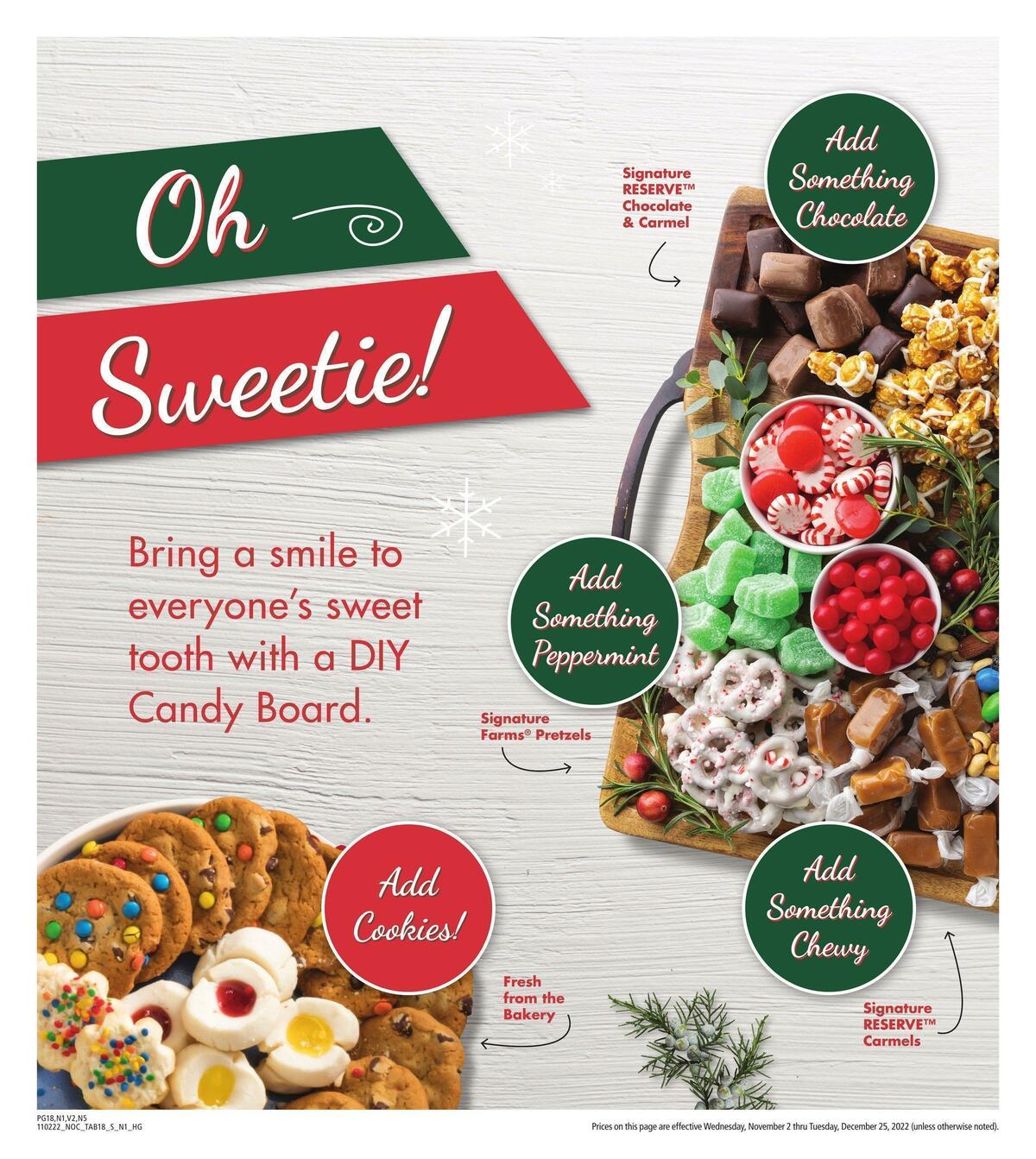 Safeway Holiday Guide Weekly Ad from November 2