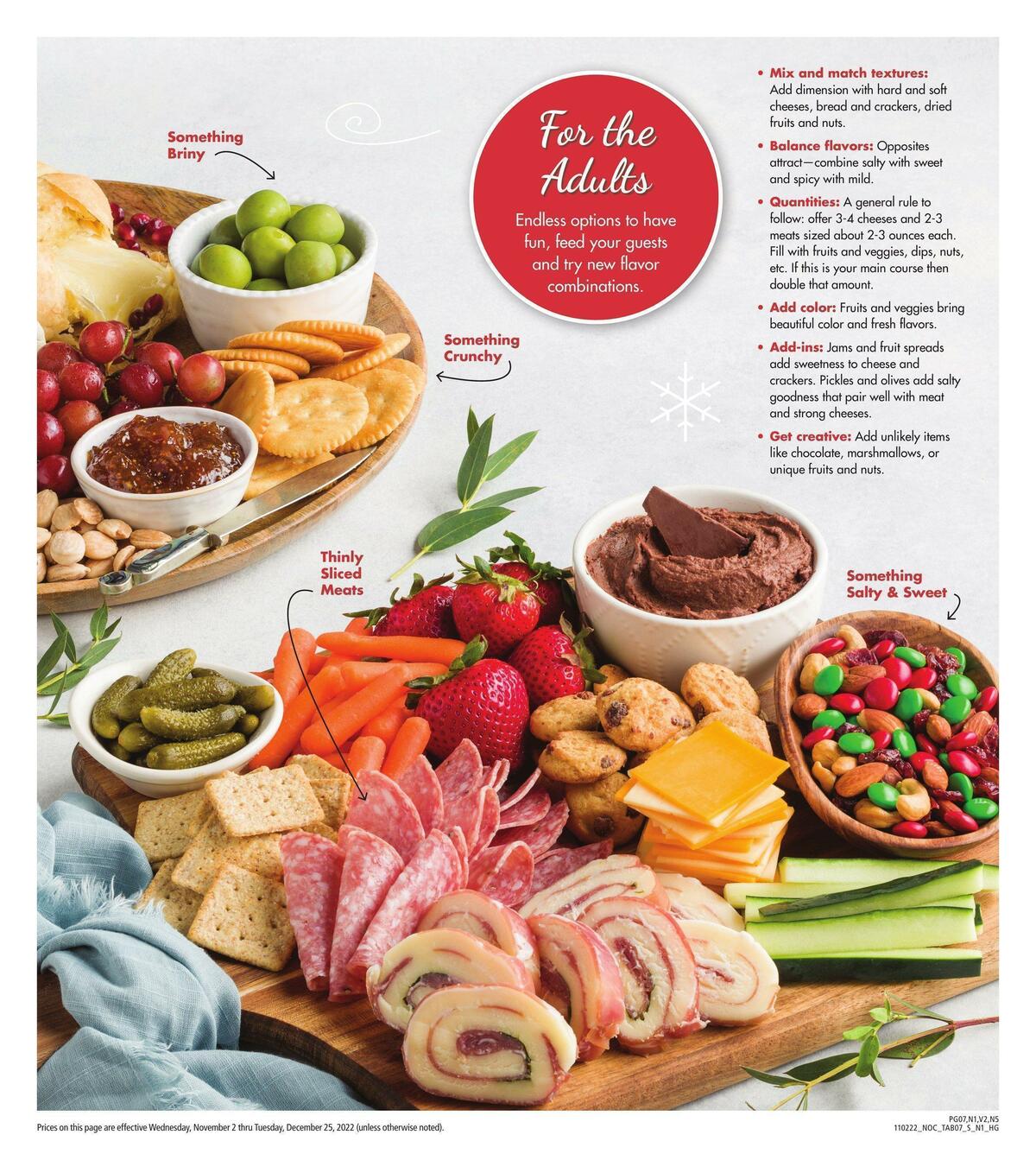 Safeway Holiday Guide Weekly Ad from November 2