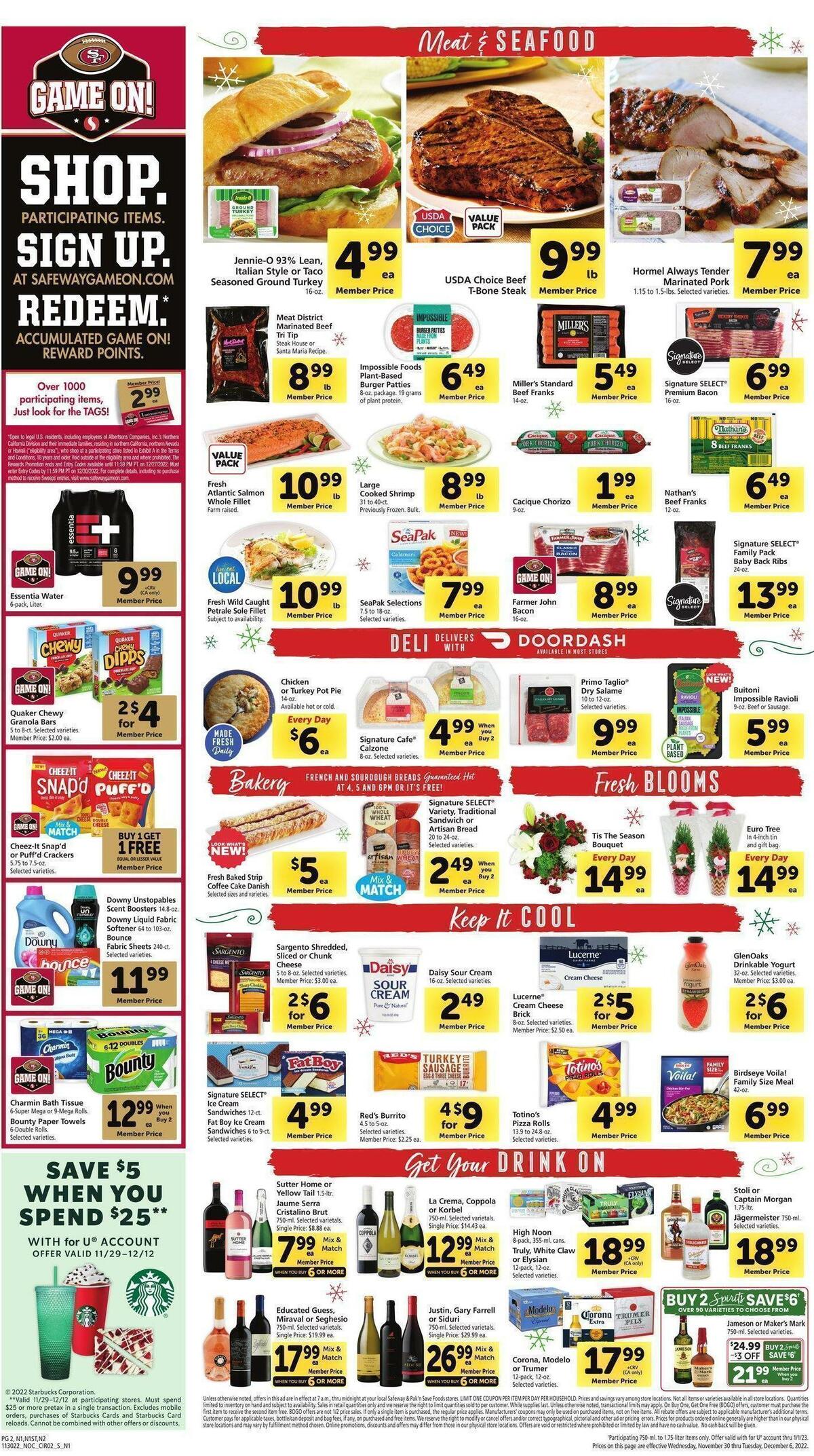 Safeway Weekly Ad from November 30