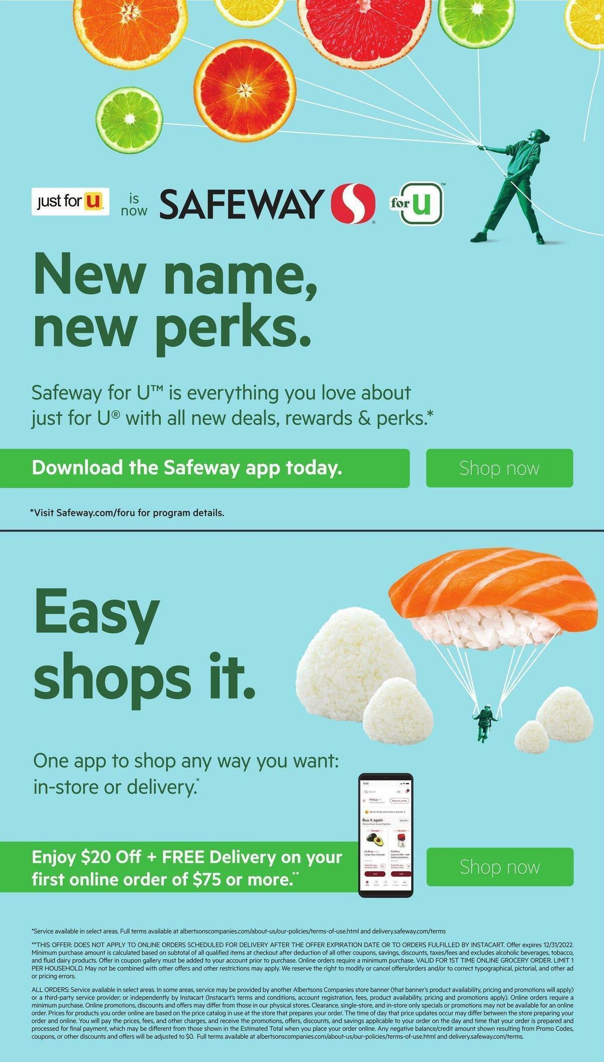 Safeway Weekly Ad from December 7