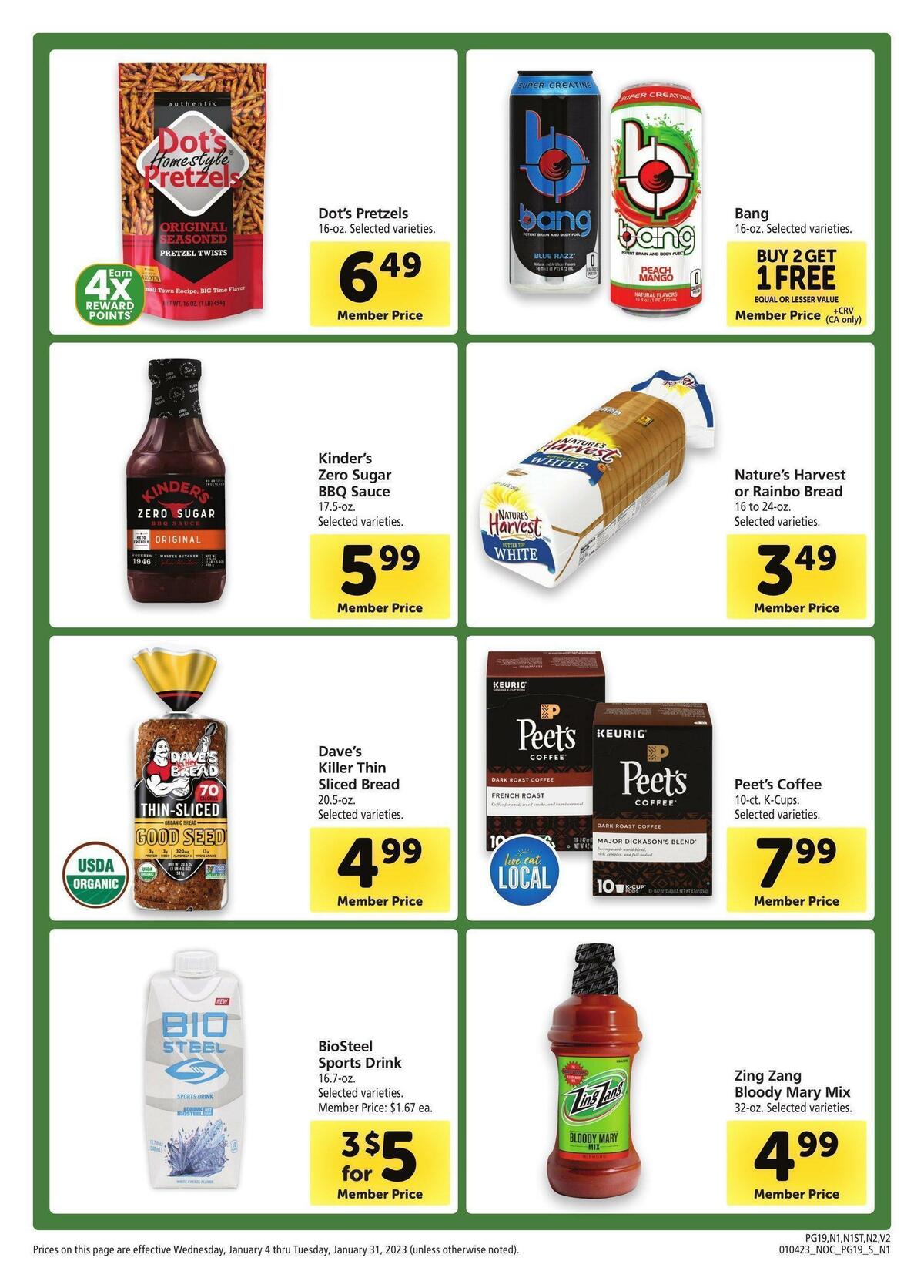 Safeway Big Book of Savings Weekly Ad from January 4