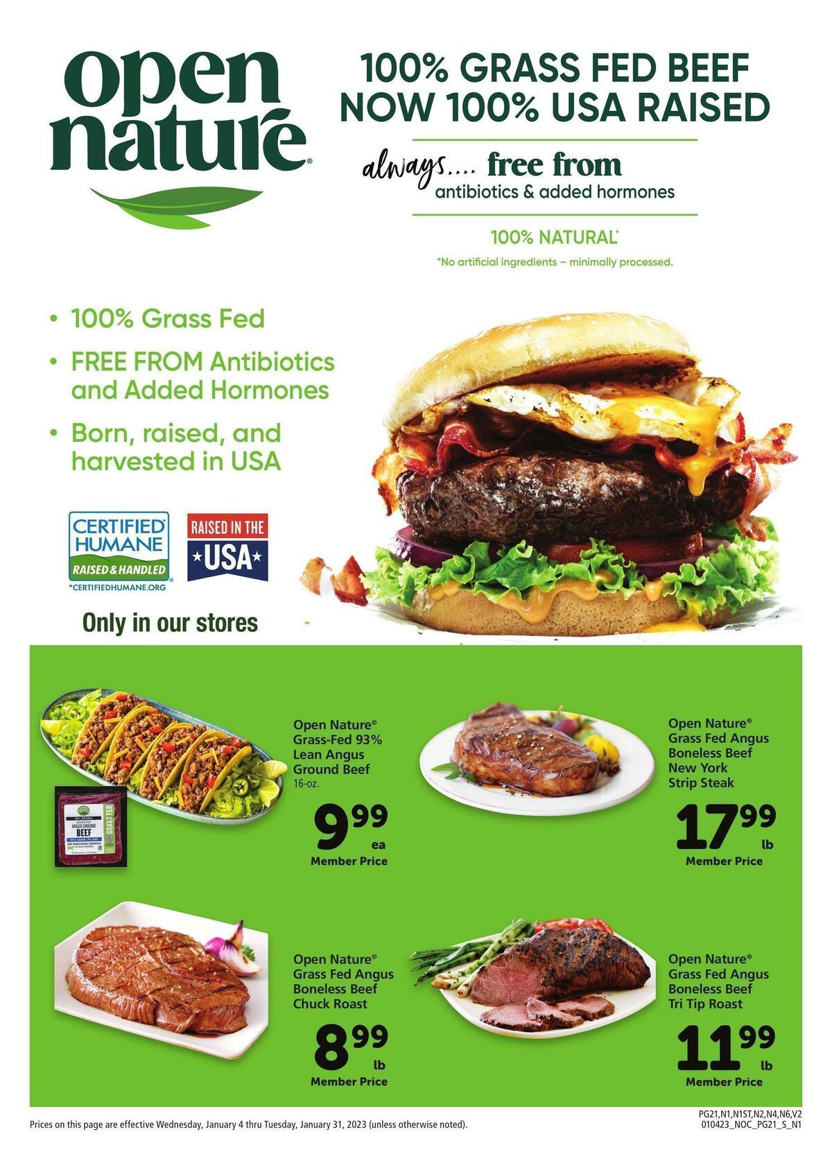 Safeway Big Book of Savings Weekly Ad from January 4