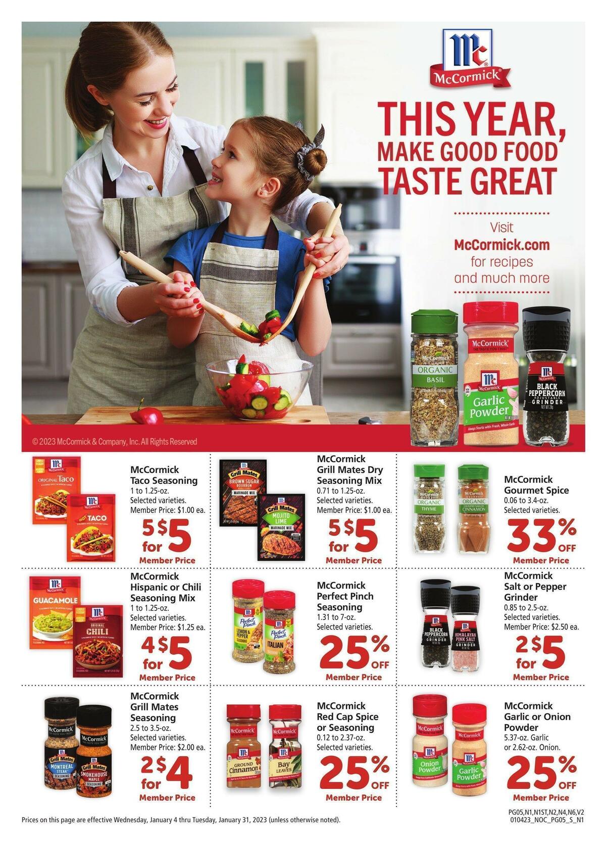 Safeway Big Book of Savings Weekly Ad from January 4