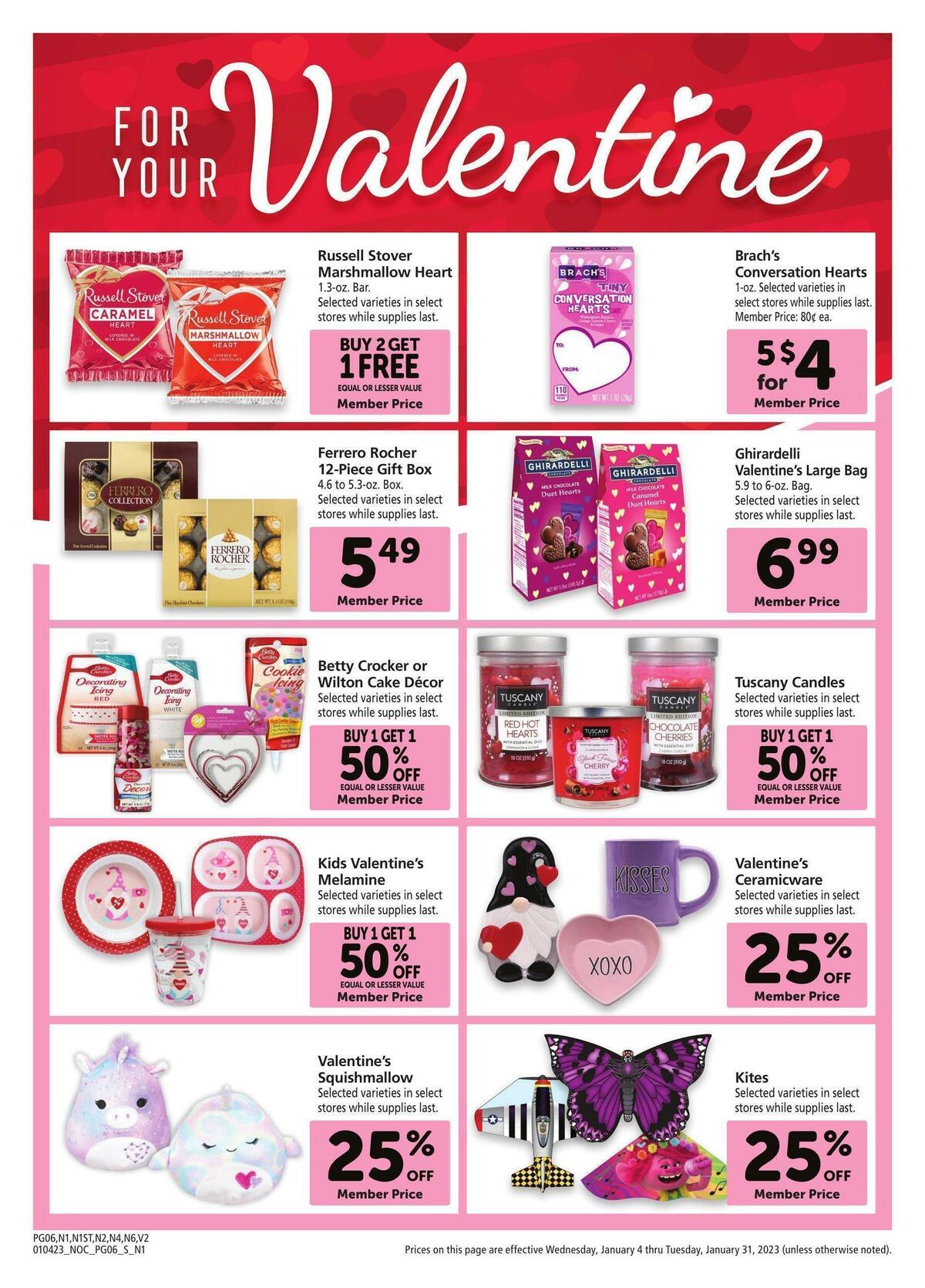Safeway Big Book of Savings Weekly Ad from January 4