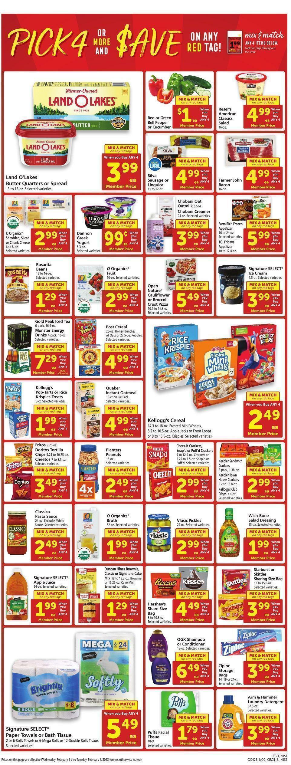 Safeway Weekly Ad from February 1