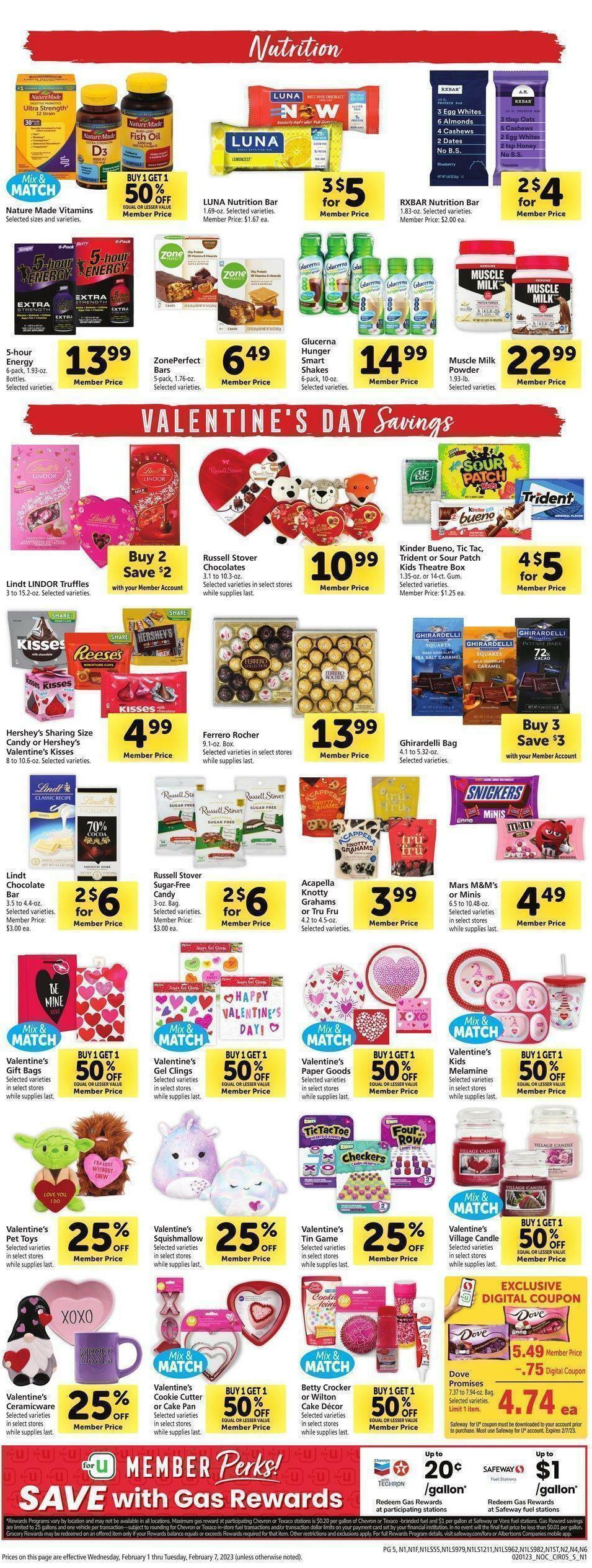 Safeway Weekly Ad from February 1