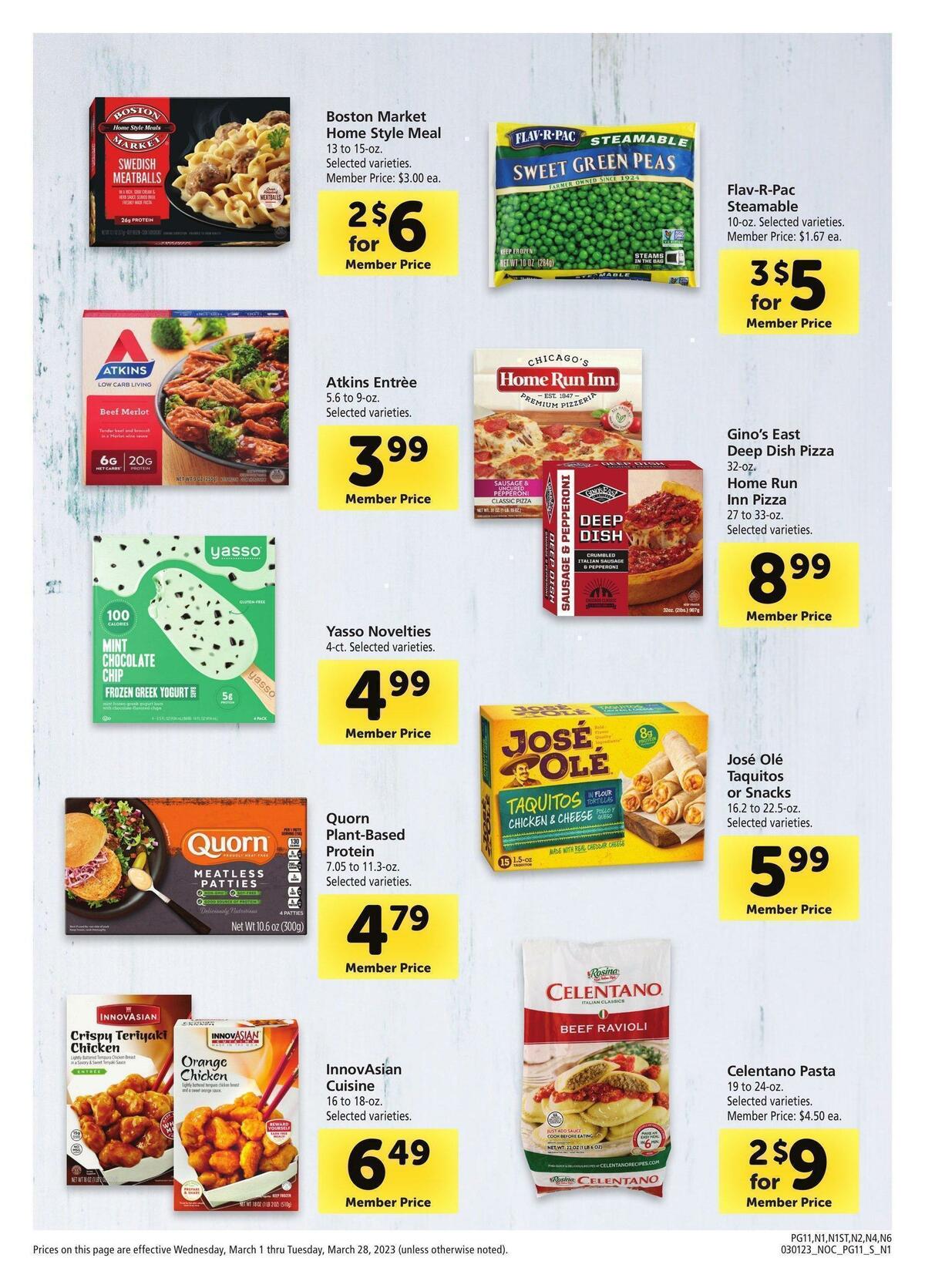 Safeway Big Book of Savings Weekly Ad from March 1