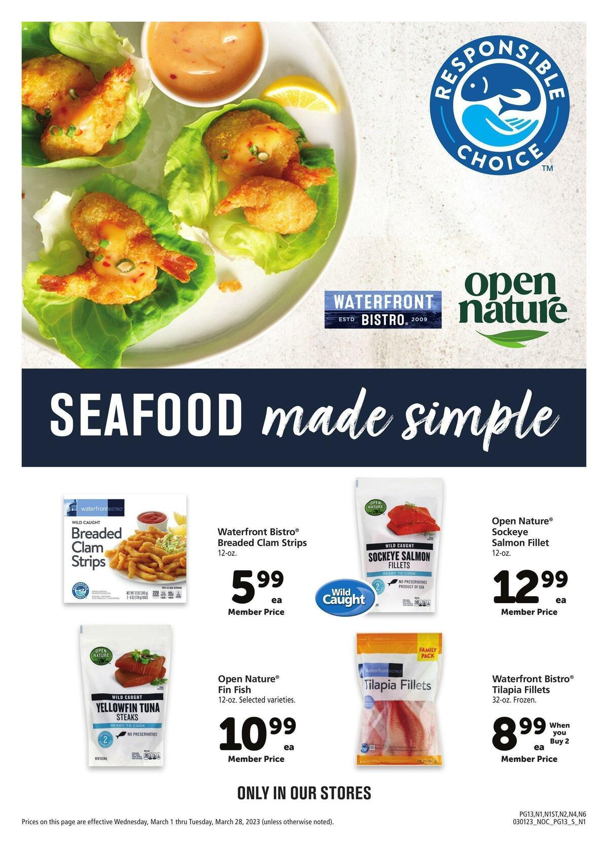 Safeway Big Book of Savings Weekly Ad from March 1
