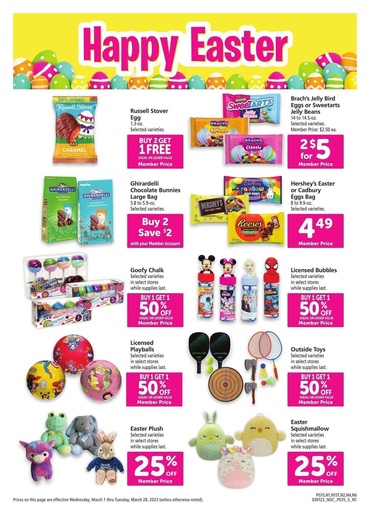 Safeway Big Book of Savings Weekly Ad from March 1