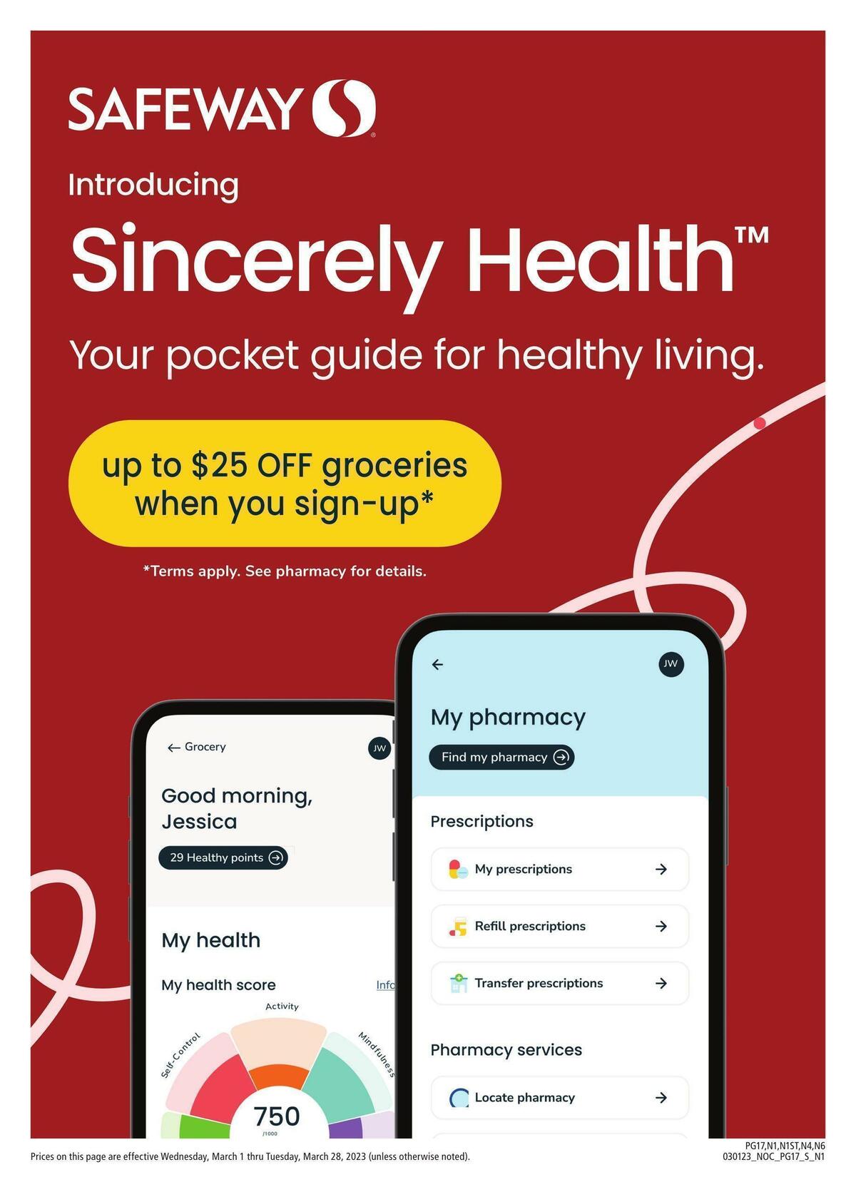 Safeway Big Book of Savings Weekly Ad from March 1