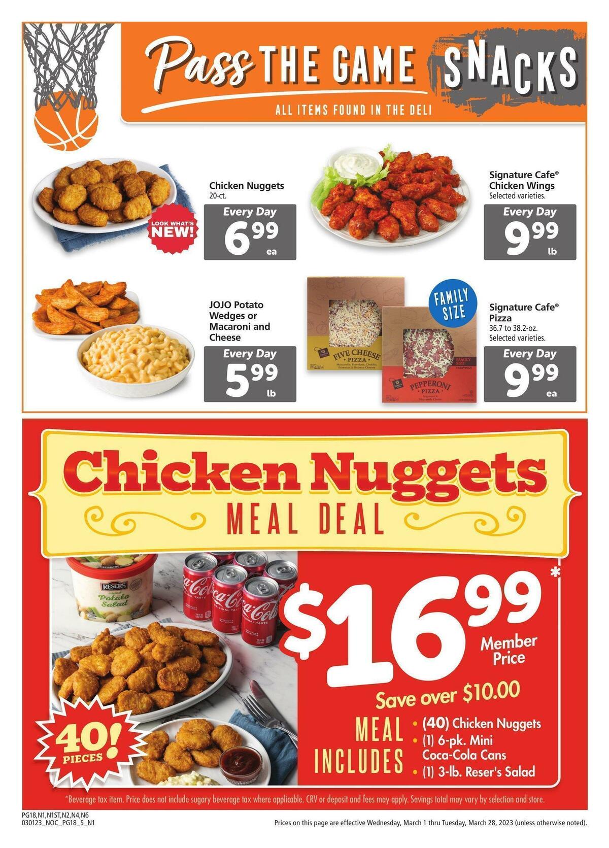Safeway Big Book of Savings Weekly Ad from March 1