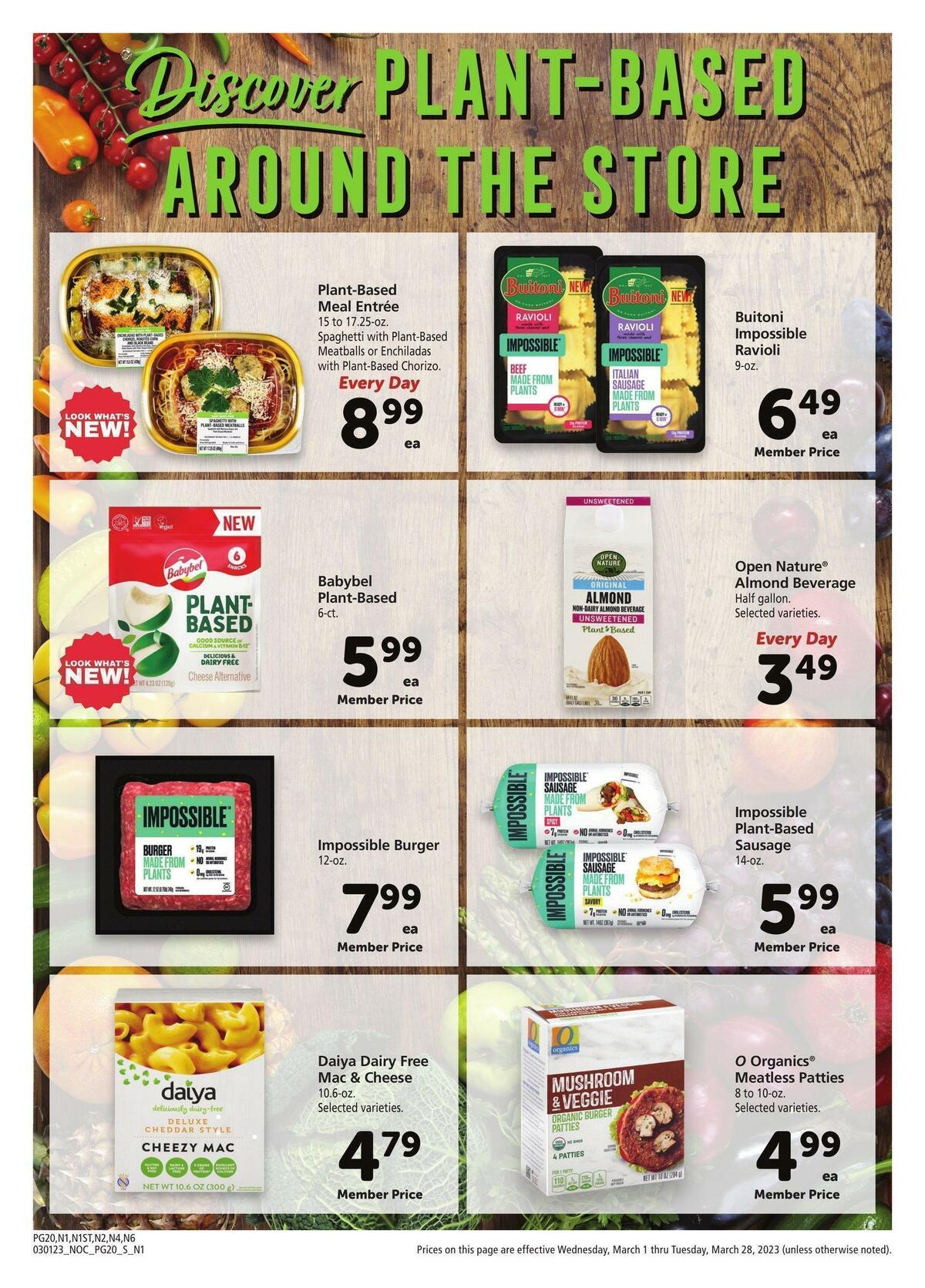 Safeway Big Book of Savings Weekly Ad from March 1
