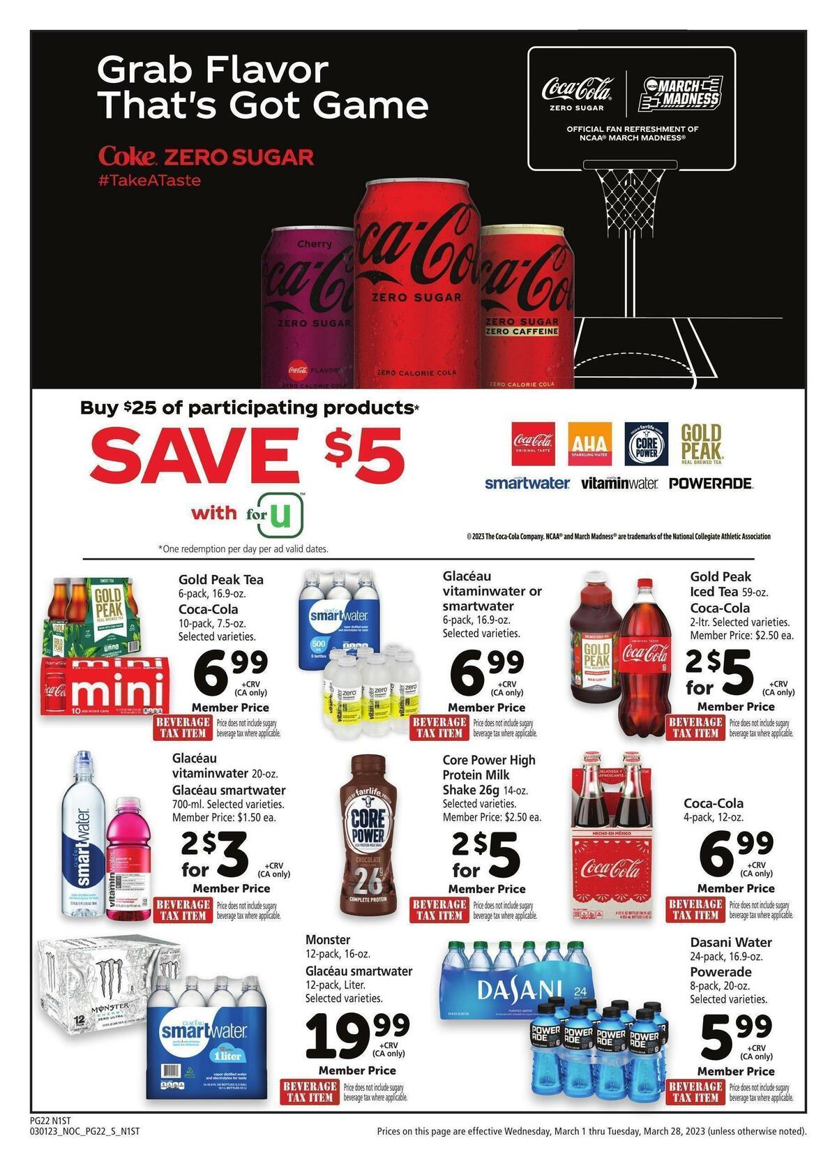 Safeway Big Book of Savings Weekly Ad from March 1
