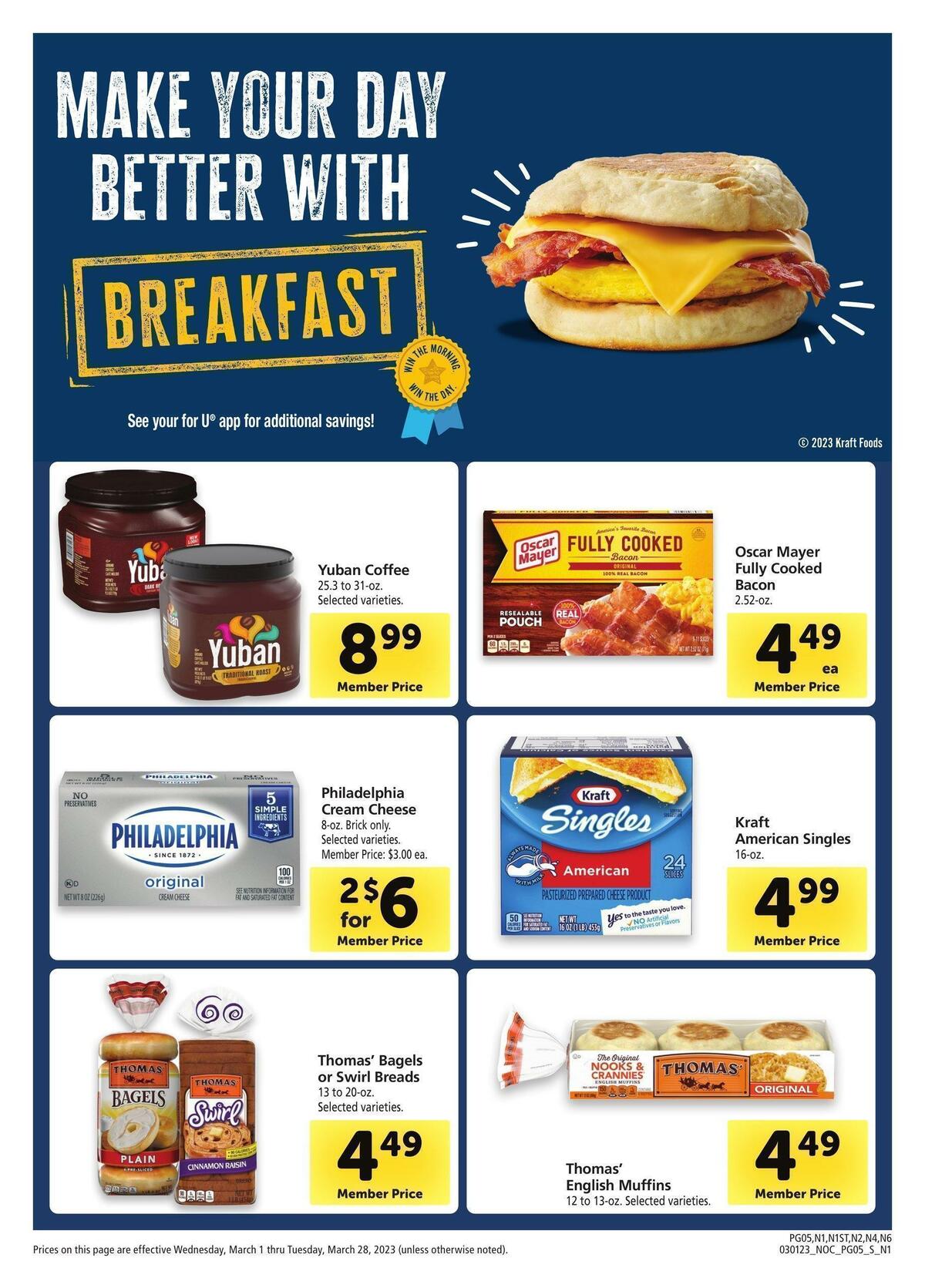 Safeway Big Book of Savings Weekly Ad from March 1