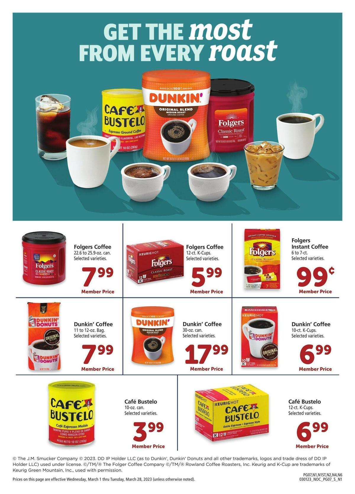 Safeway Big Book of Savings Weekly Ad from March 1