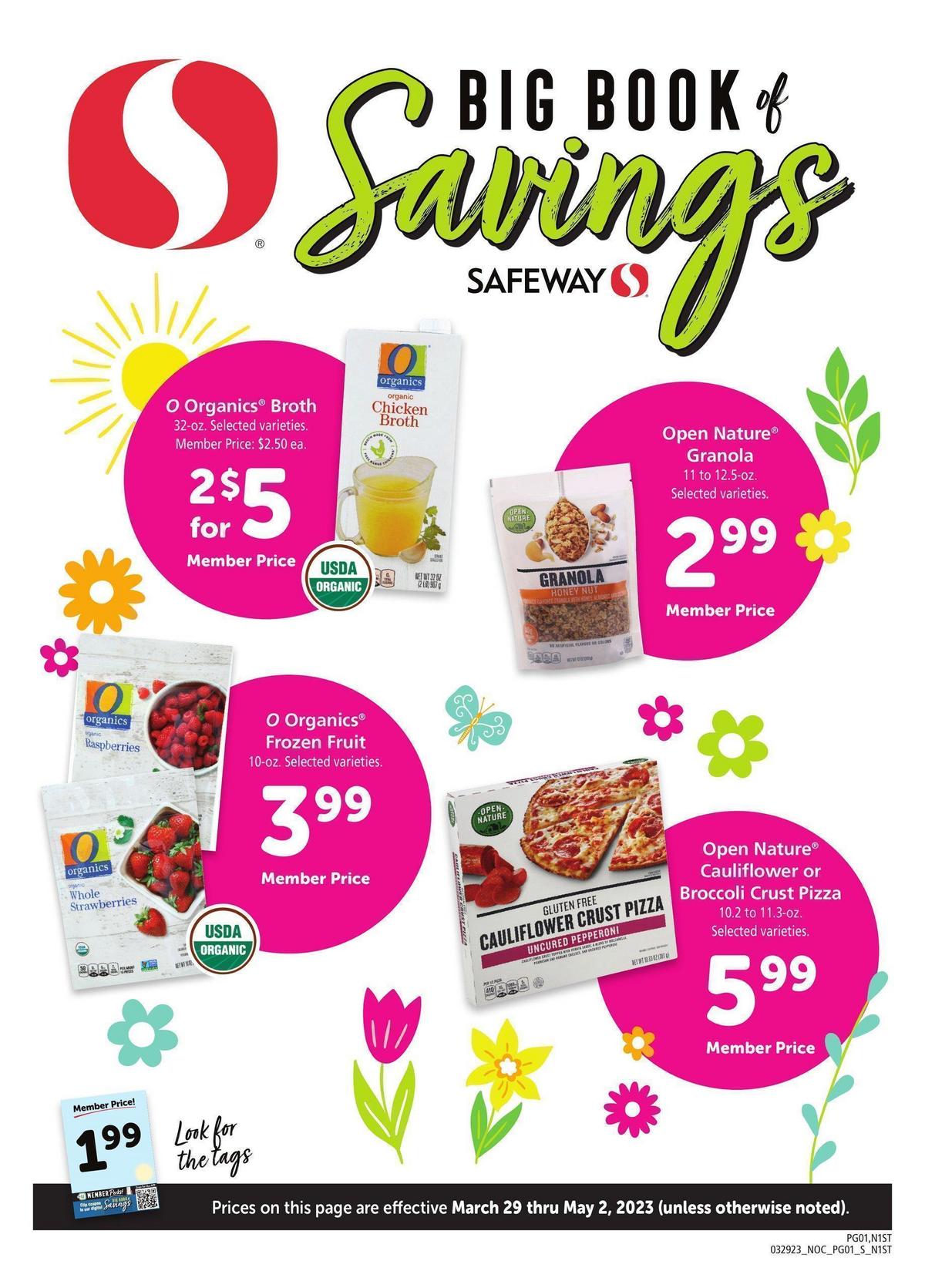 Safeway Big Book of Savings Weekly Ad from March 29