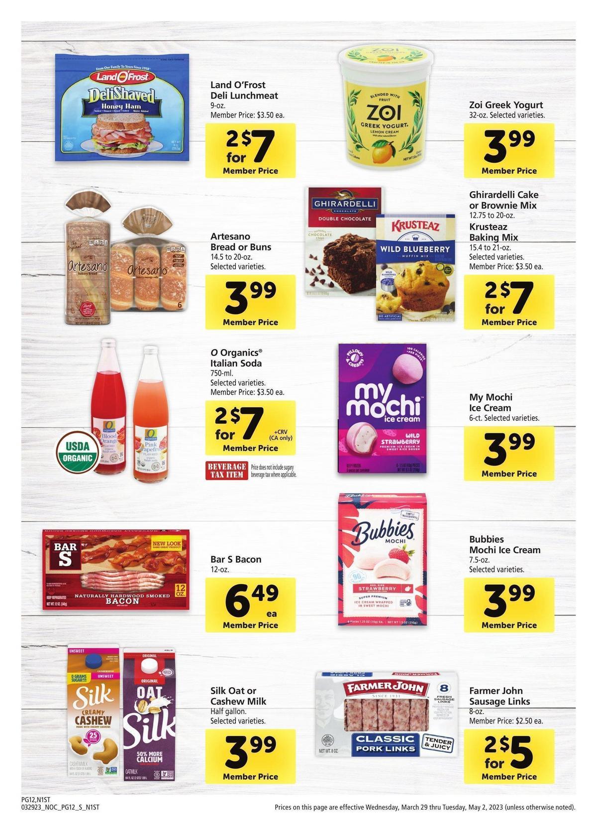 Safeway Big Book of Savings Weekly Ad from March 29