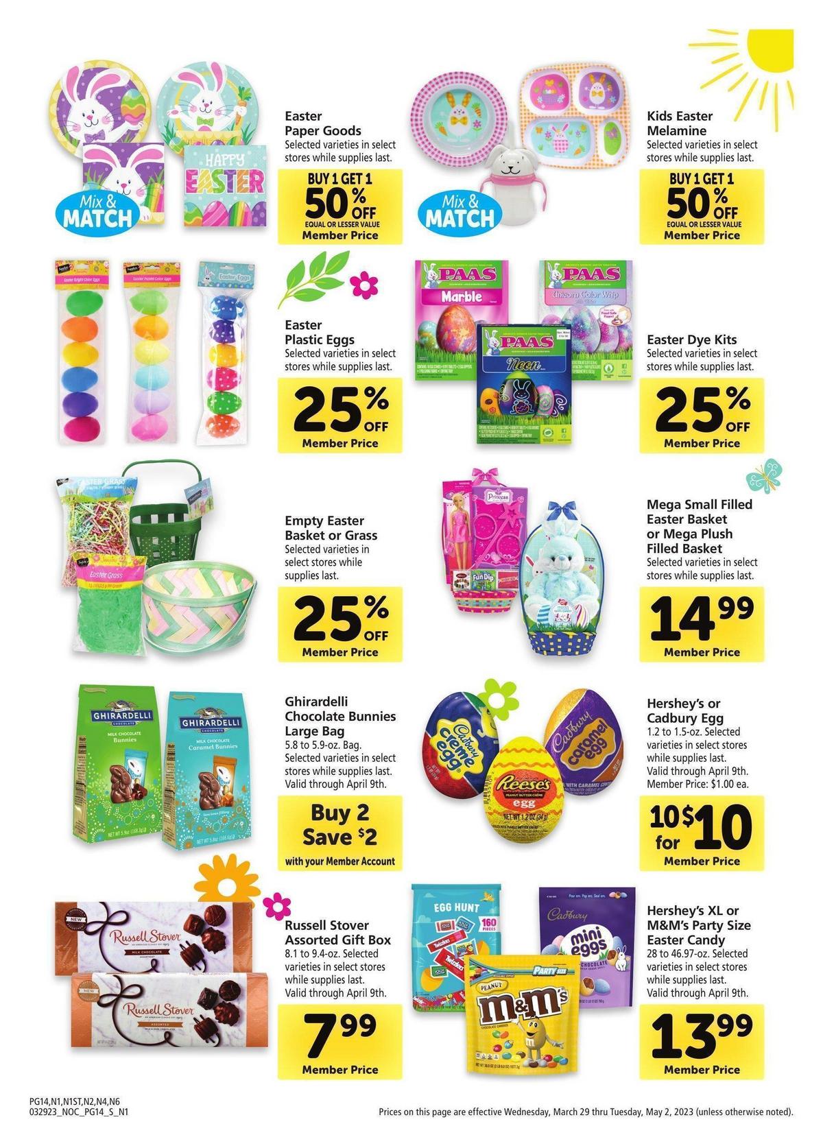 Safeway Big Book of Savings Weekly Ad from March 29
