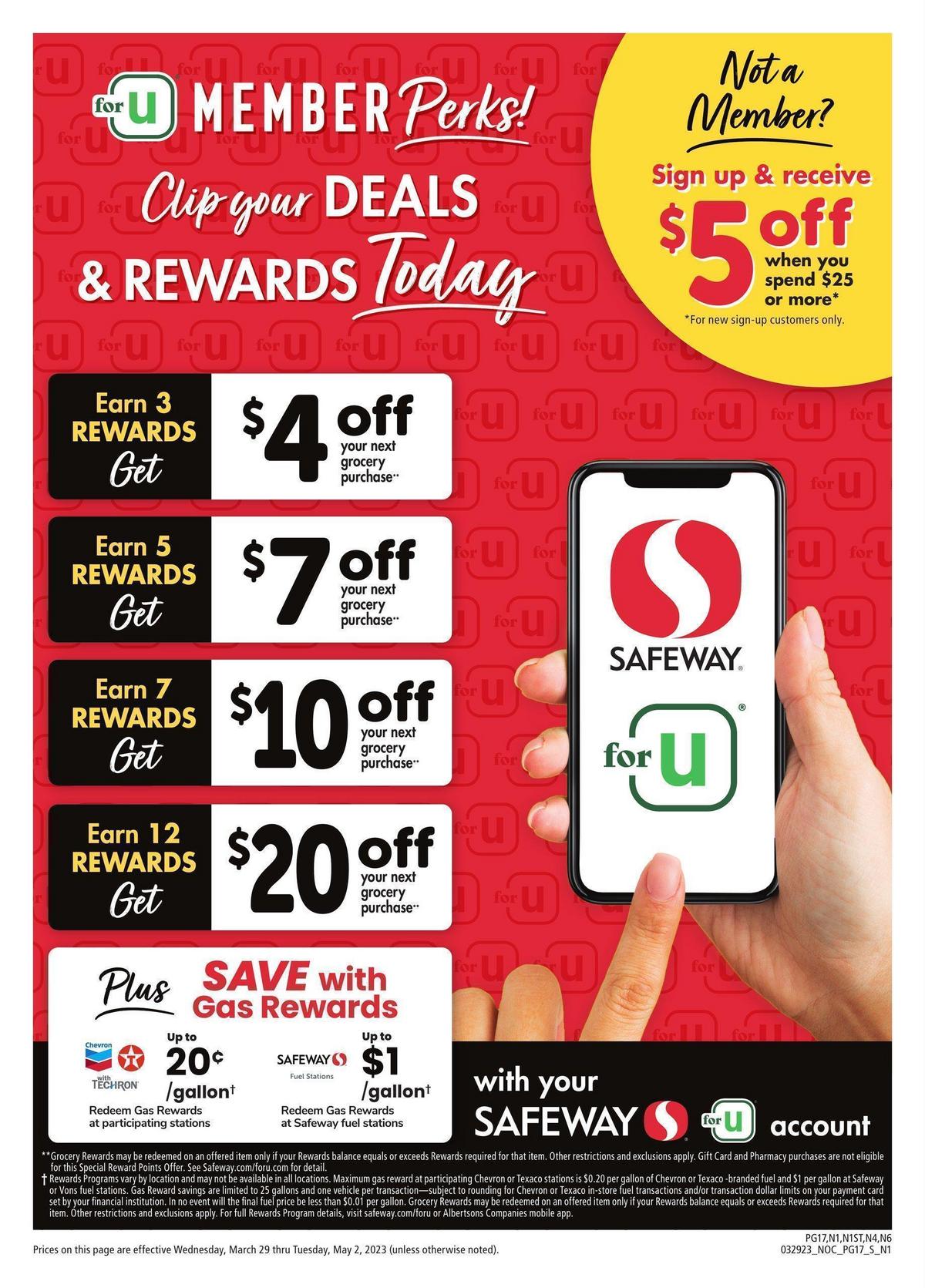 Safeway Big Book of Savings Weekly Ad from March 29