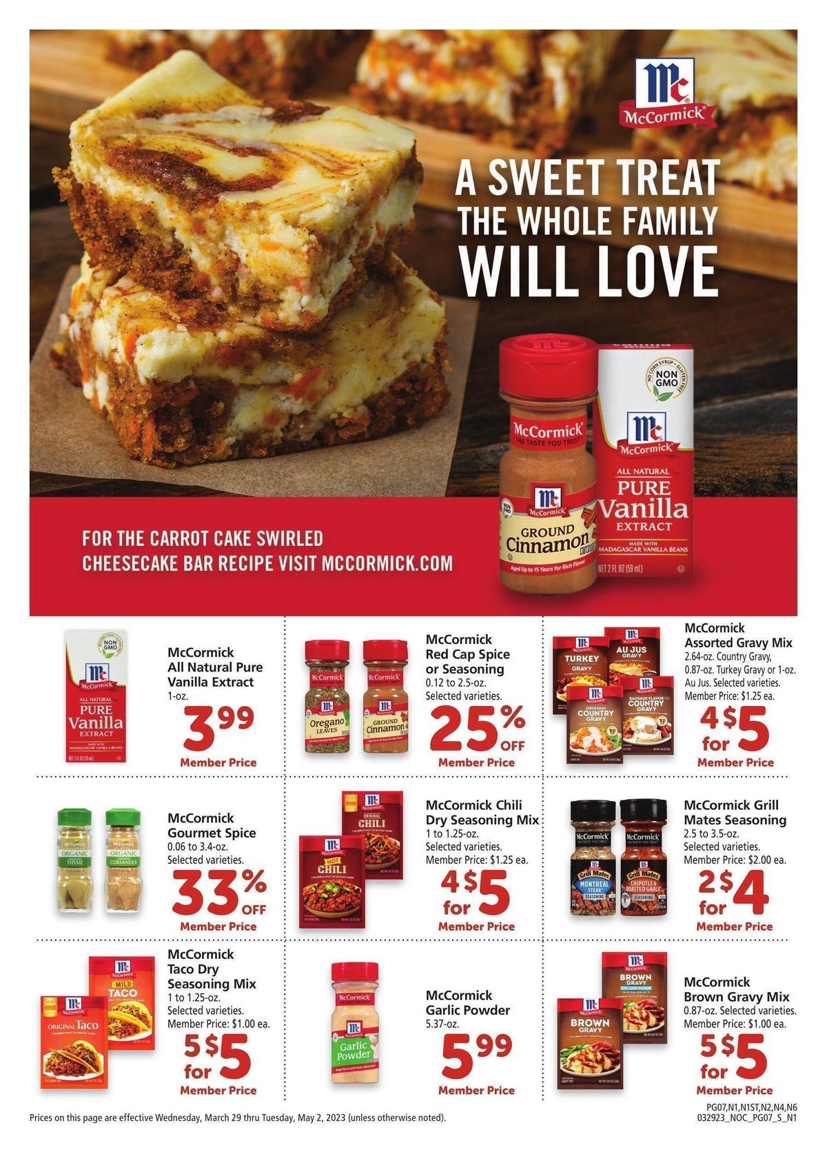 Safeway Big Book of Savings Weekly Ad from March 29