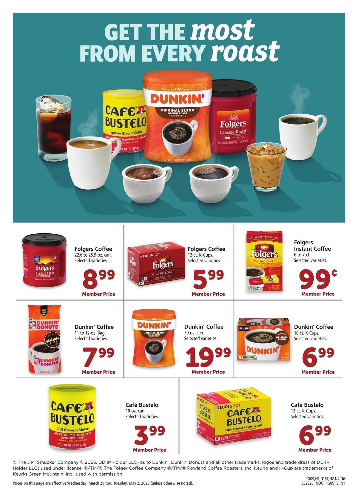 Safeway Big Book of Savings Weekly Ad from March 29