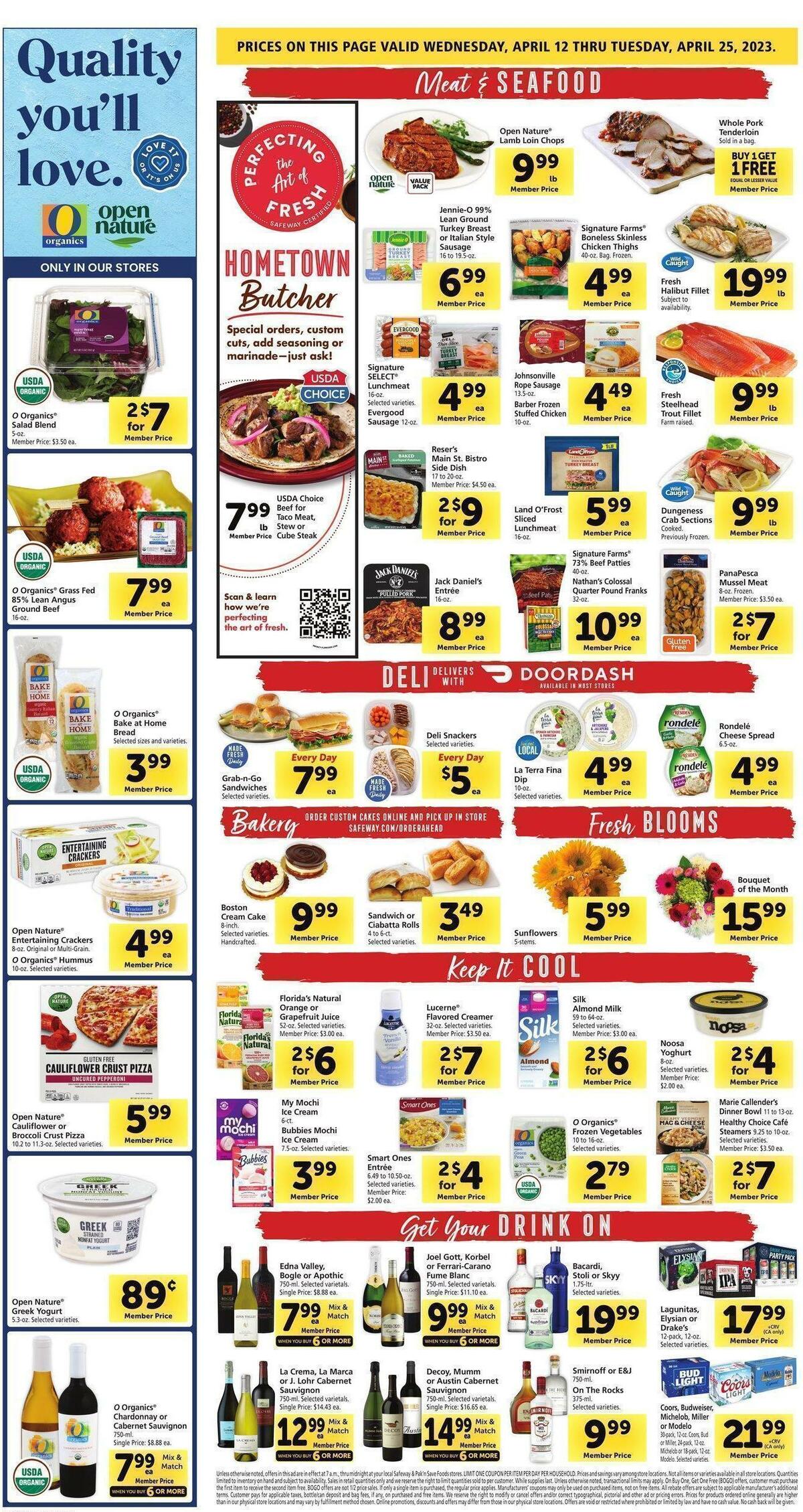 Safeway Weekly Ad from April 12
