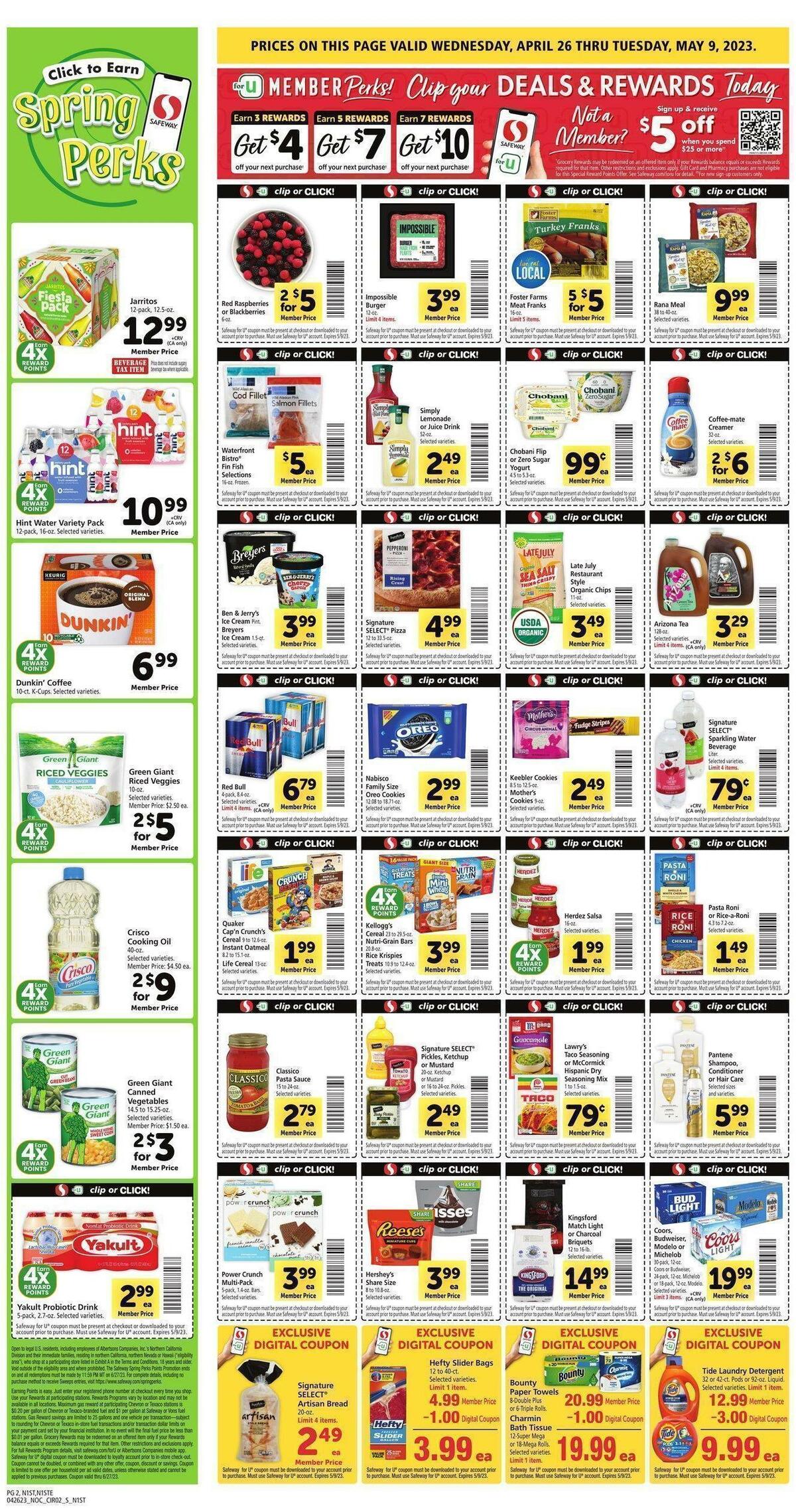 Safeway Weekly Ad from April 26