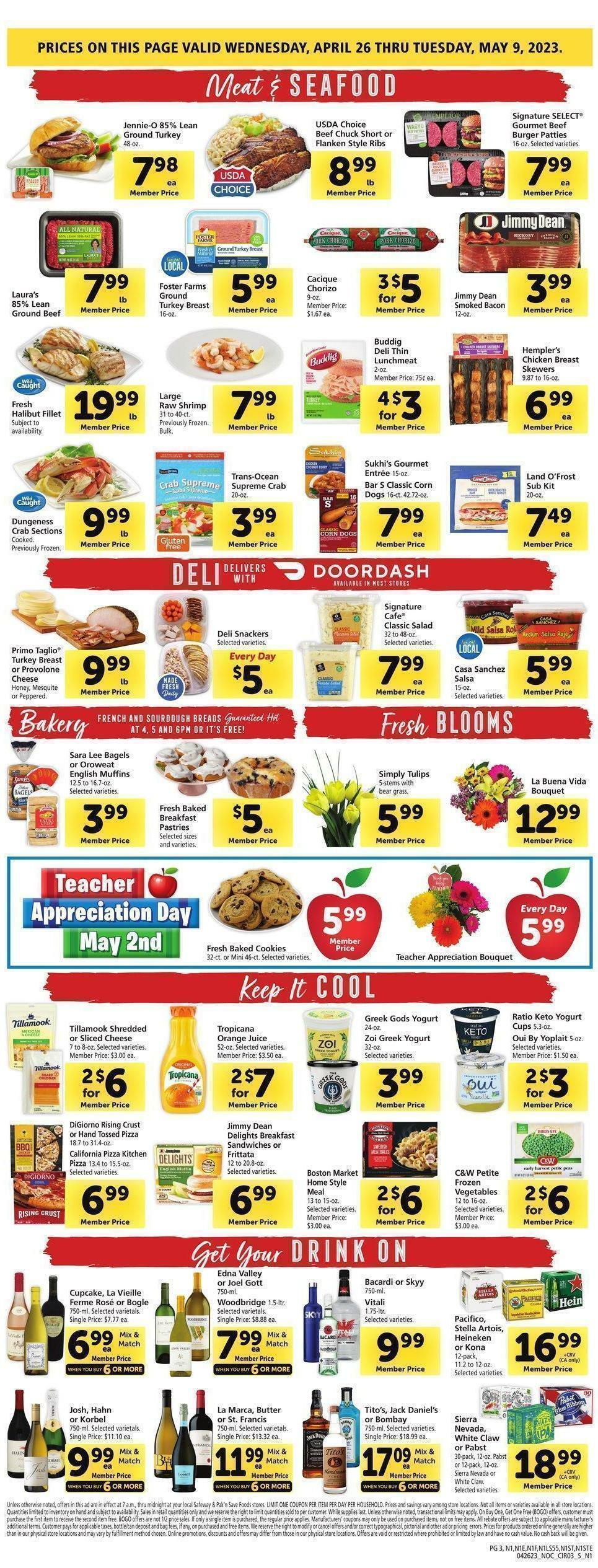 Safeway Weekly Ad from April 26