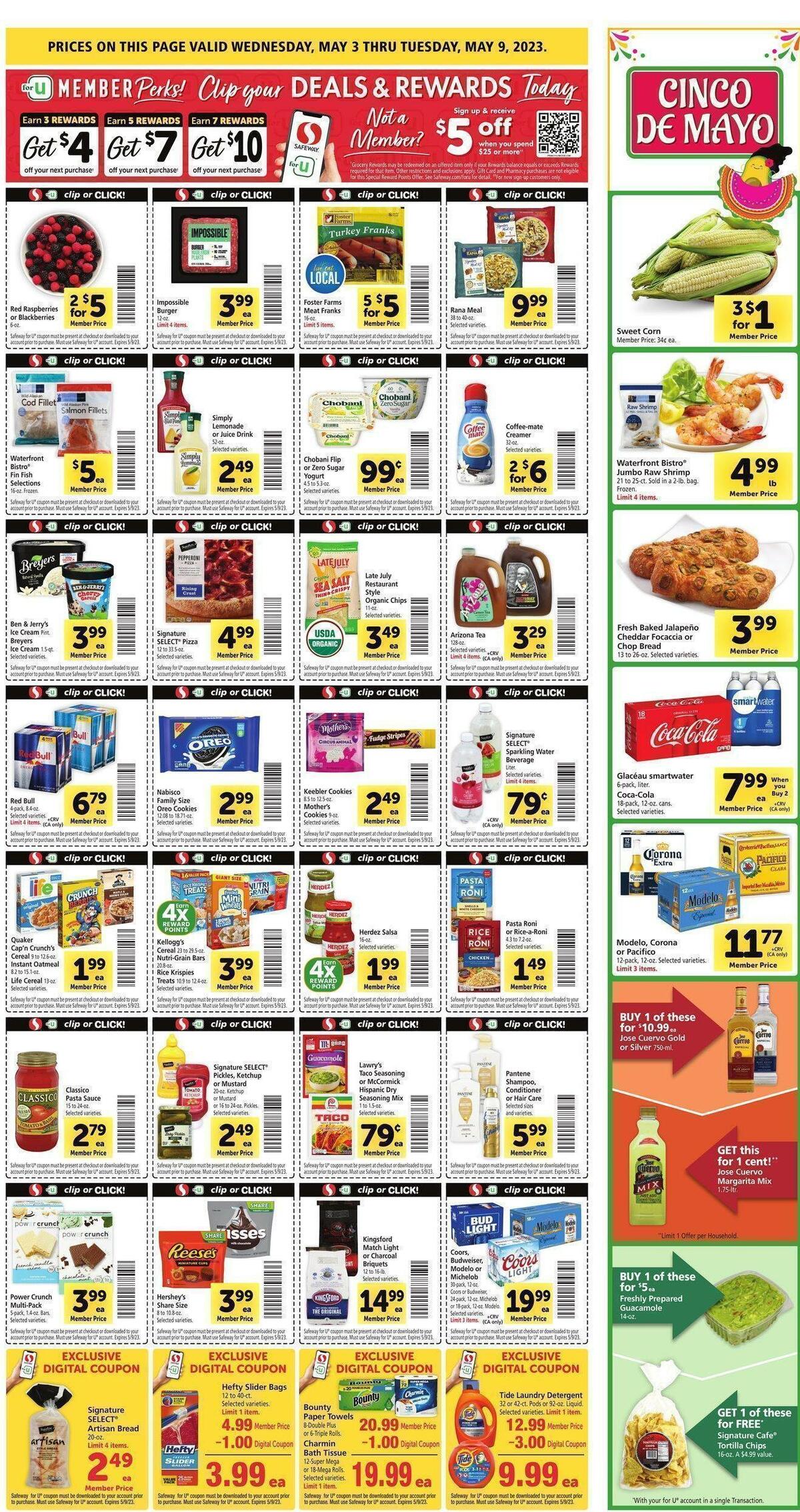 Safeway Weekly Ad from May 3