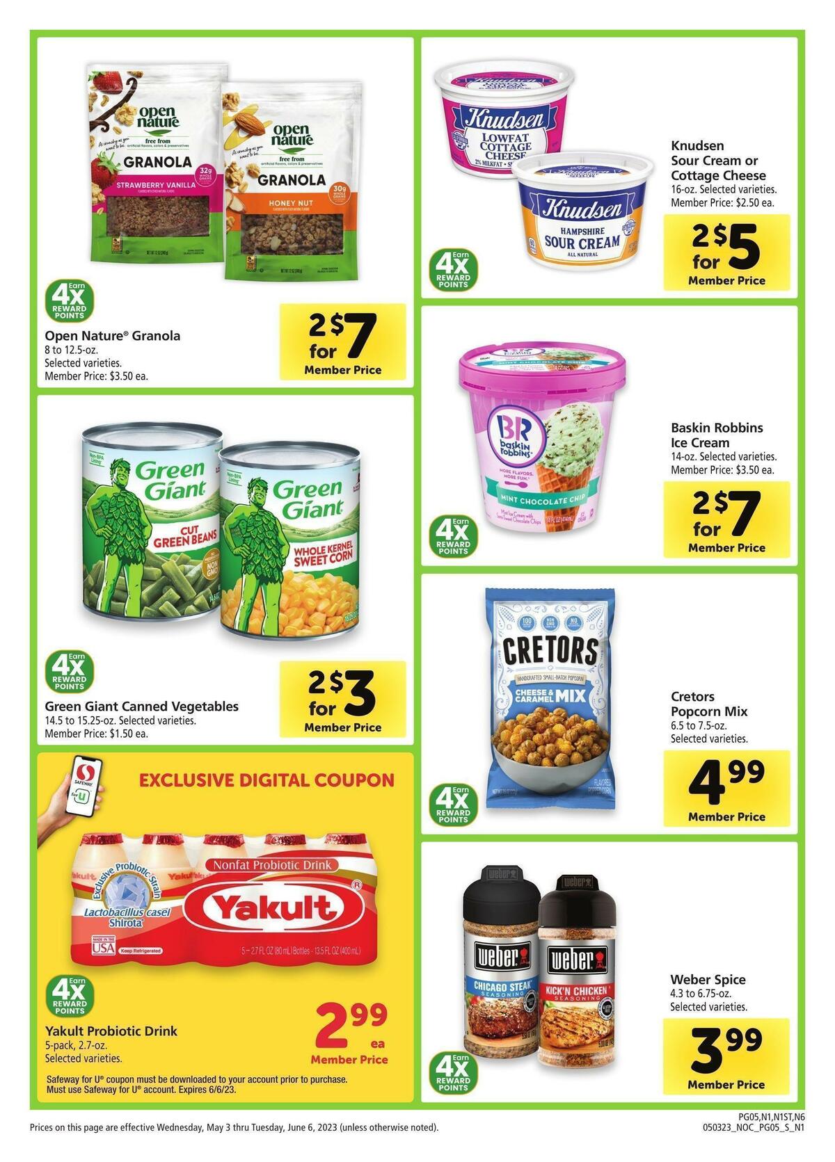 Safeway Big Book of Savings Weekly Ad from May 3
