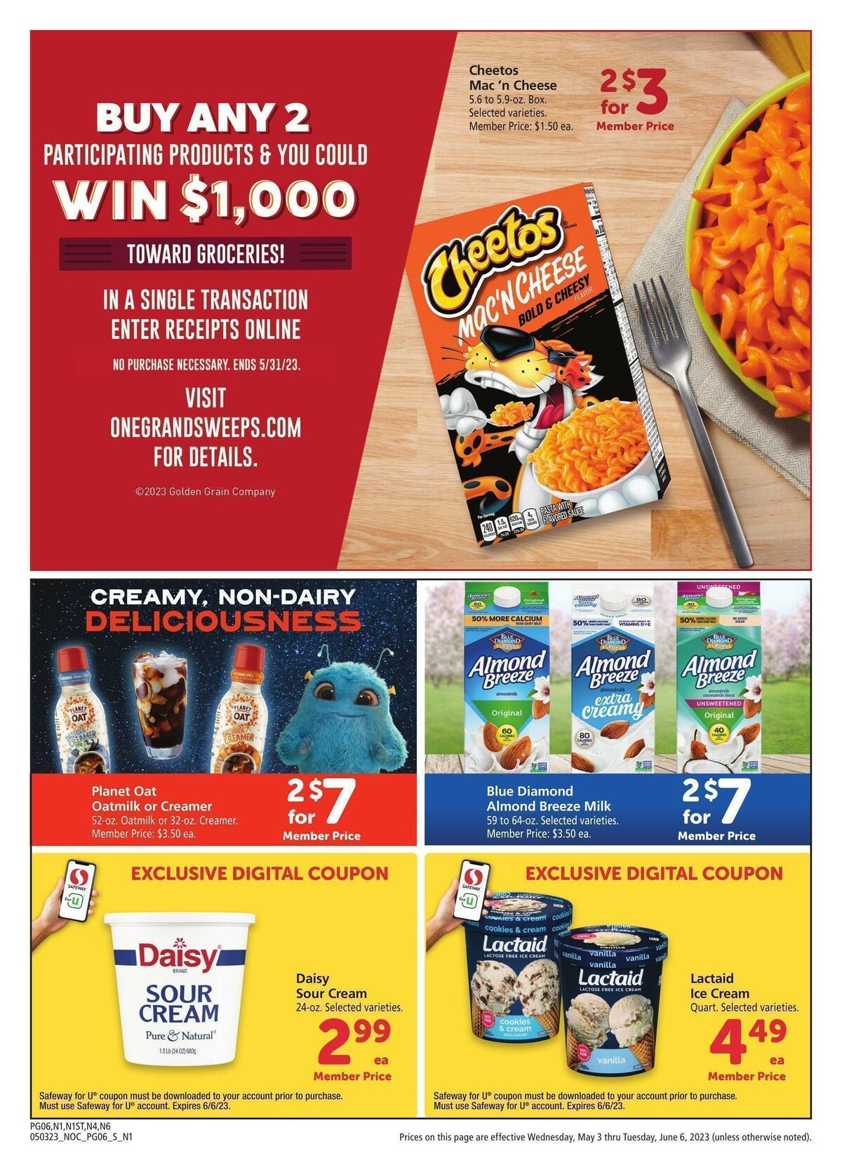 Safeway Big Book of Savings Weekly Ad from May 3