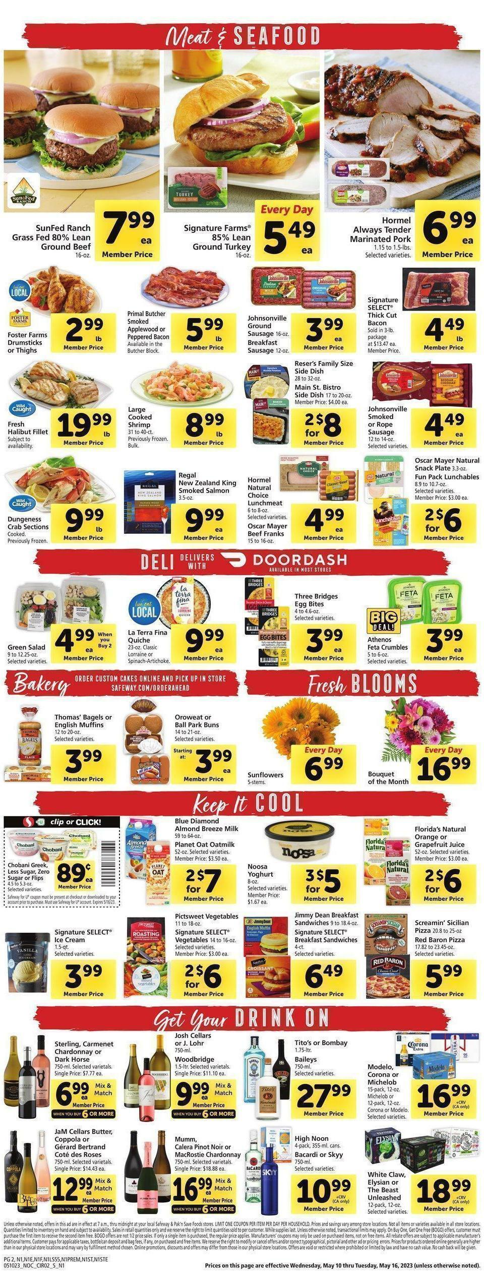 Safeway Weekly Ad from May 10