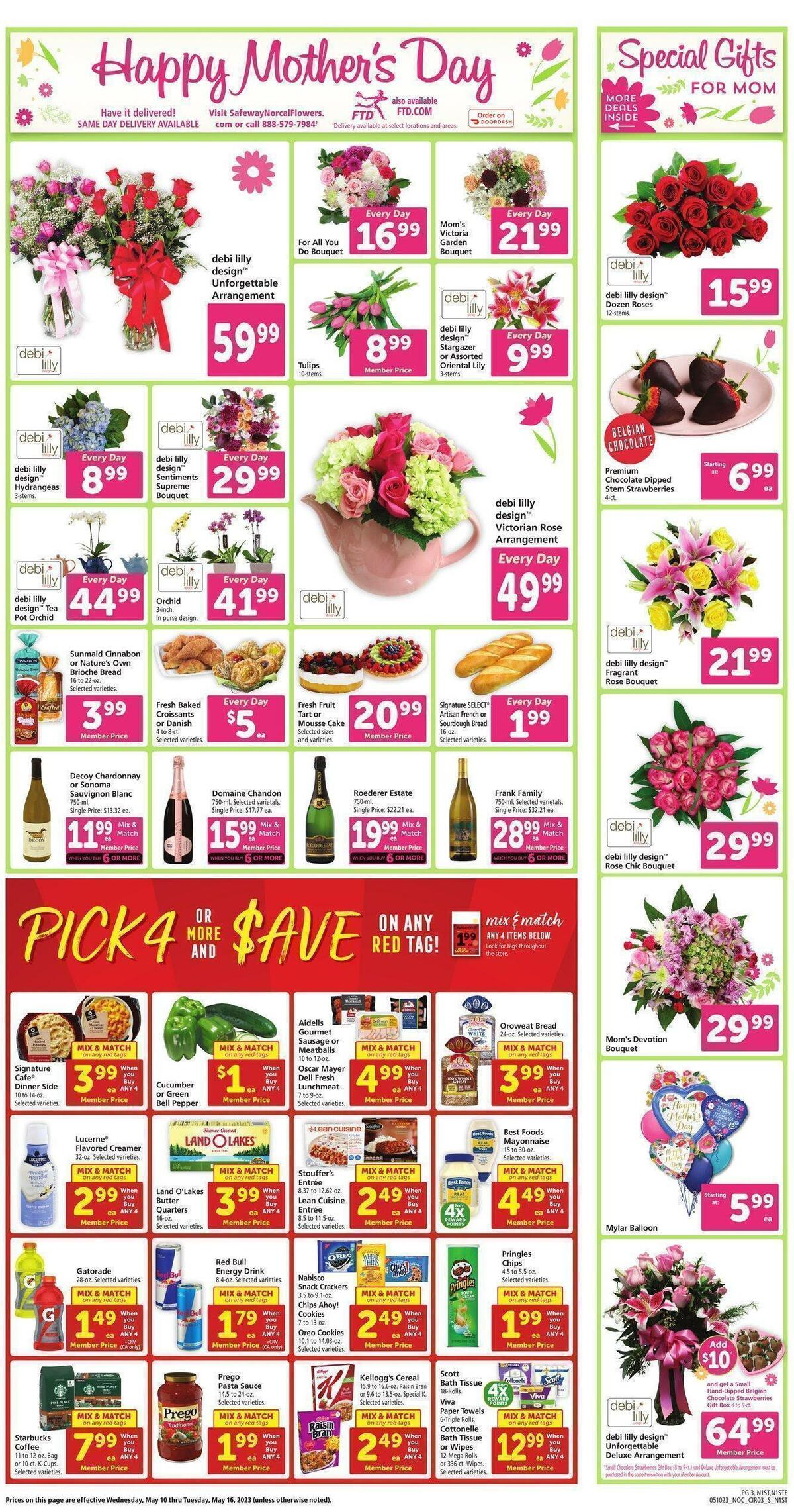Safeway Weekly Ad from May 10